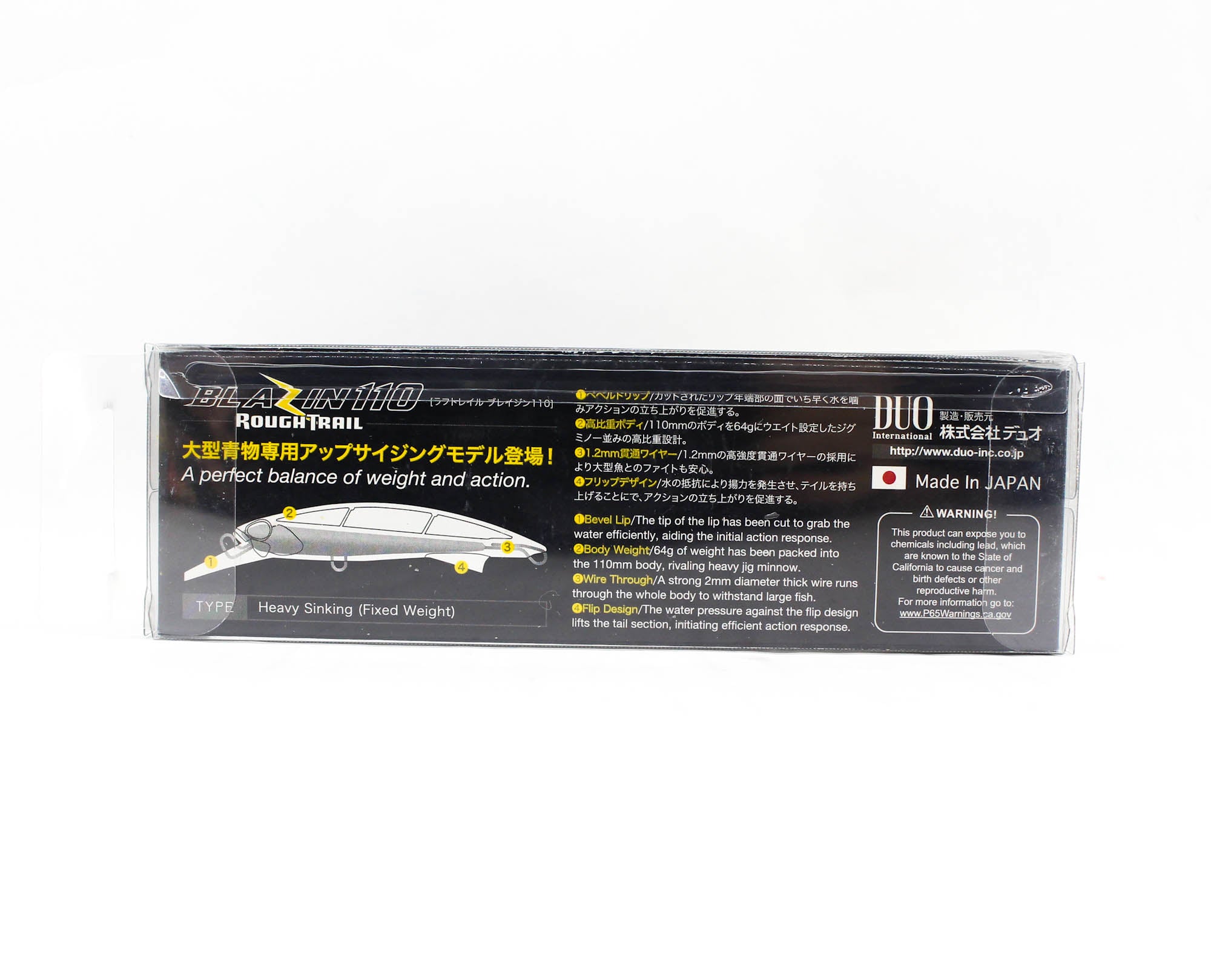 Duo Rough Trail Blazin 110 mm 64 grams Sinking Lure CSB0054 (8632)