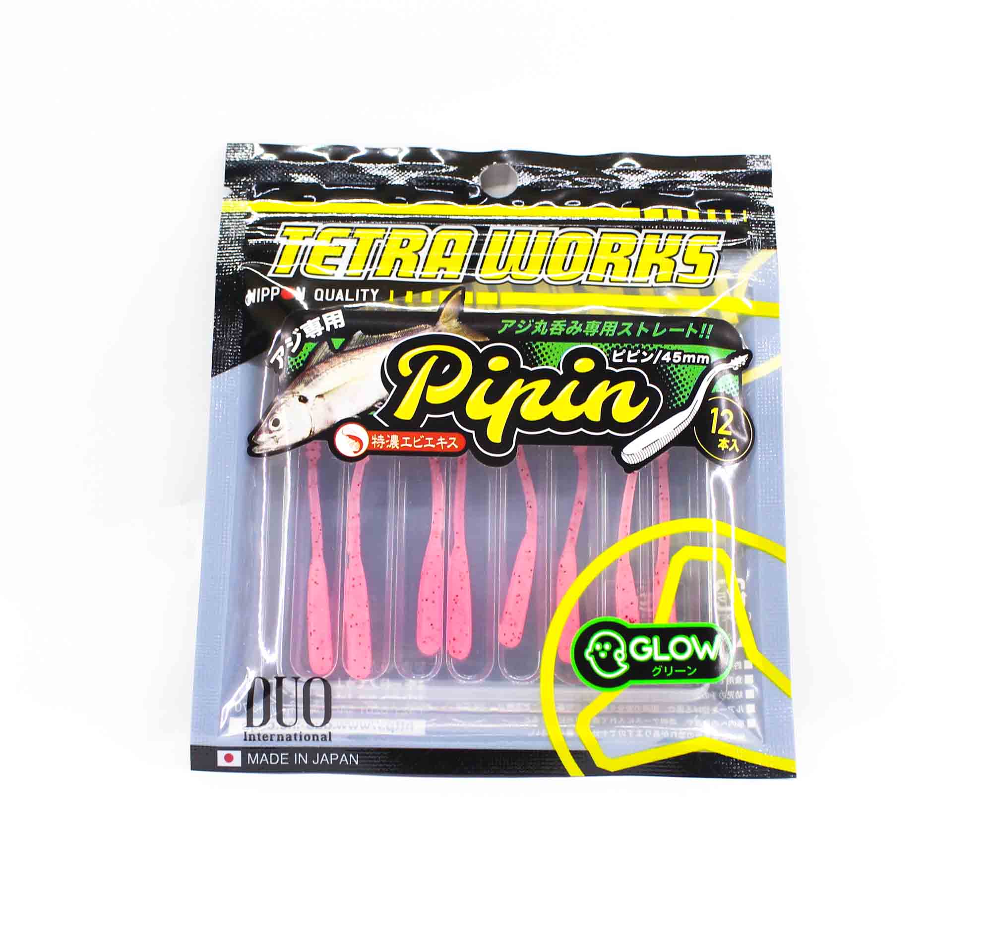Duo Soft Lure Tetra Works Pipin 45mm 12 per pack S502 (9059)