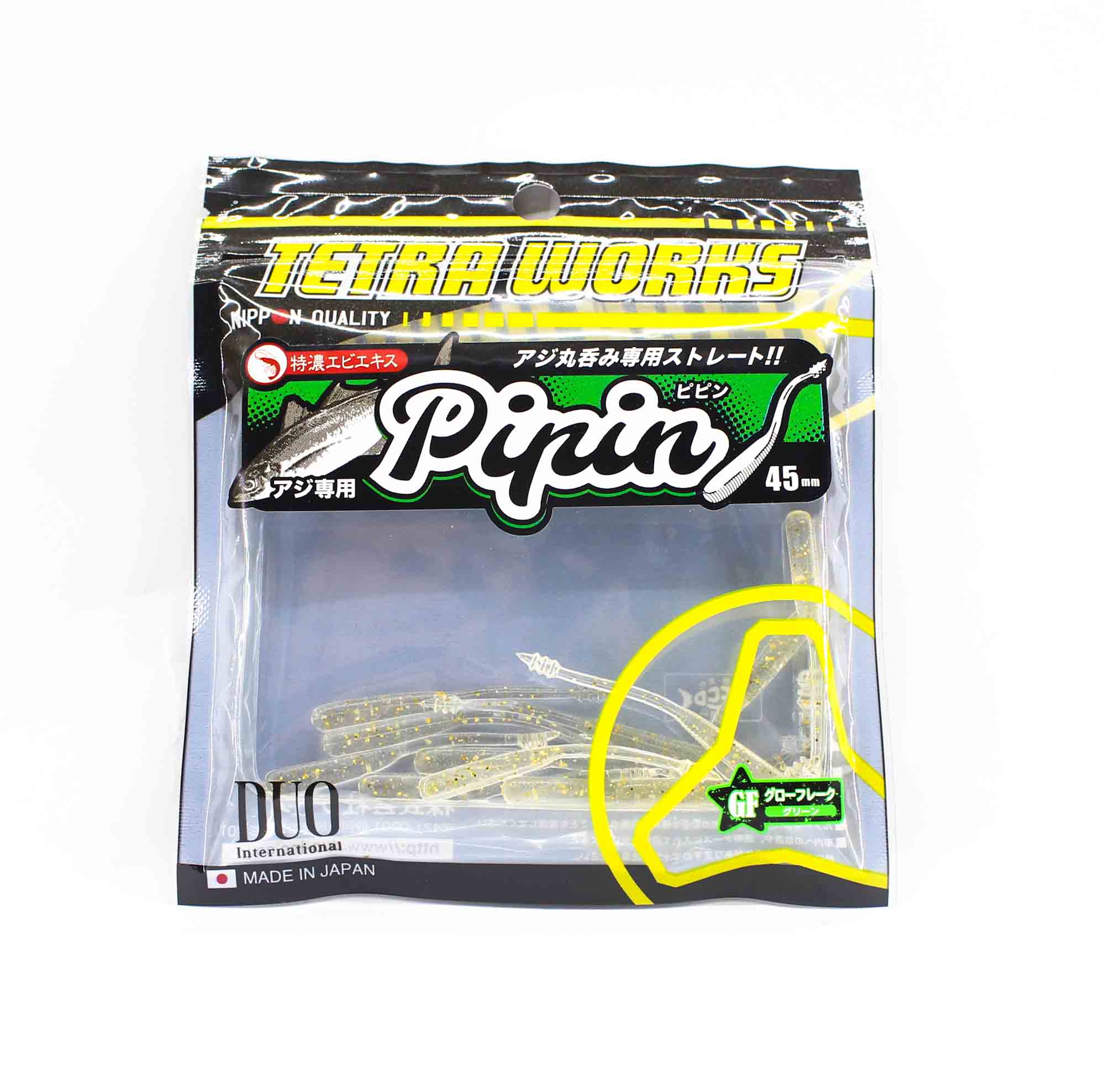 Duo Soft Lure Tetra Works Pipin 45mm 12 per pack S512 (9158)