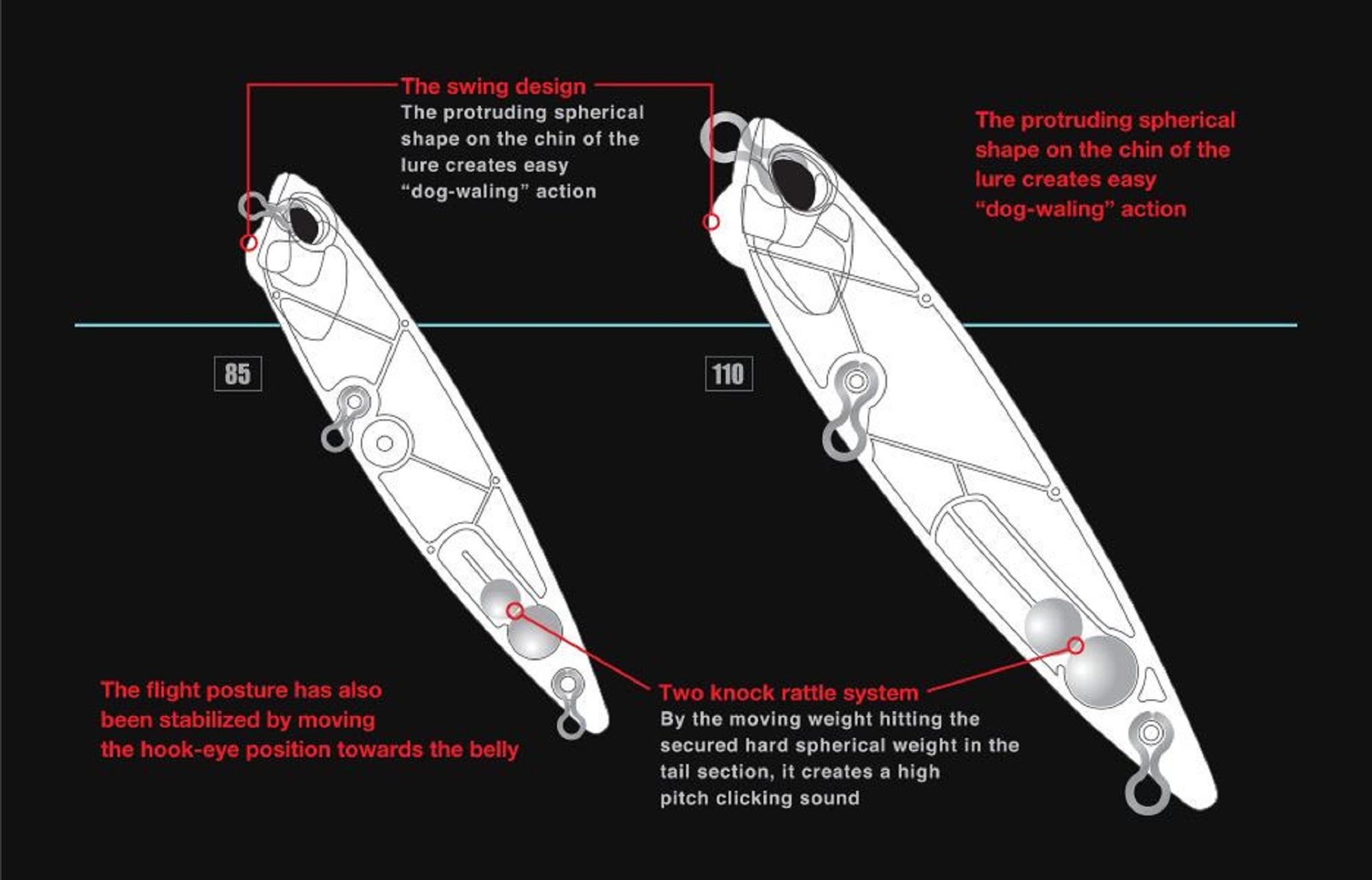 Duo Realis Pencil 110 Topwater Floating Lure ACC0284 (9608)