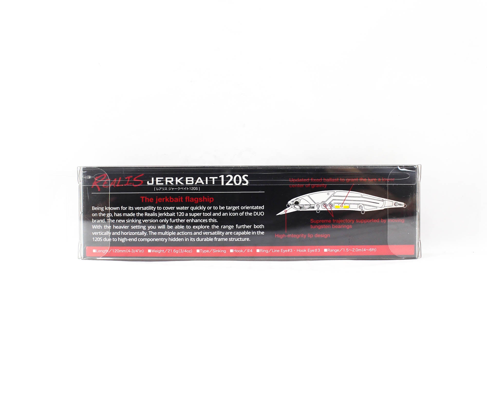 Duo Realis Jerkbait 120S SW Sinking Lure DHH0402 (1151)