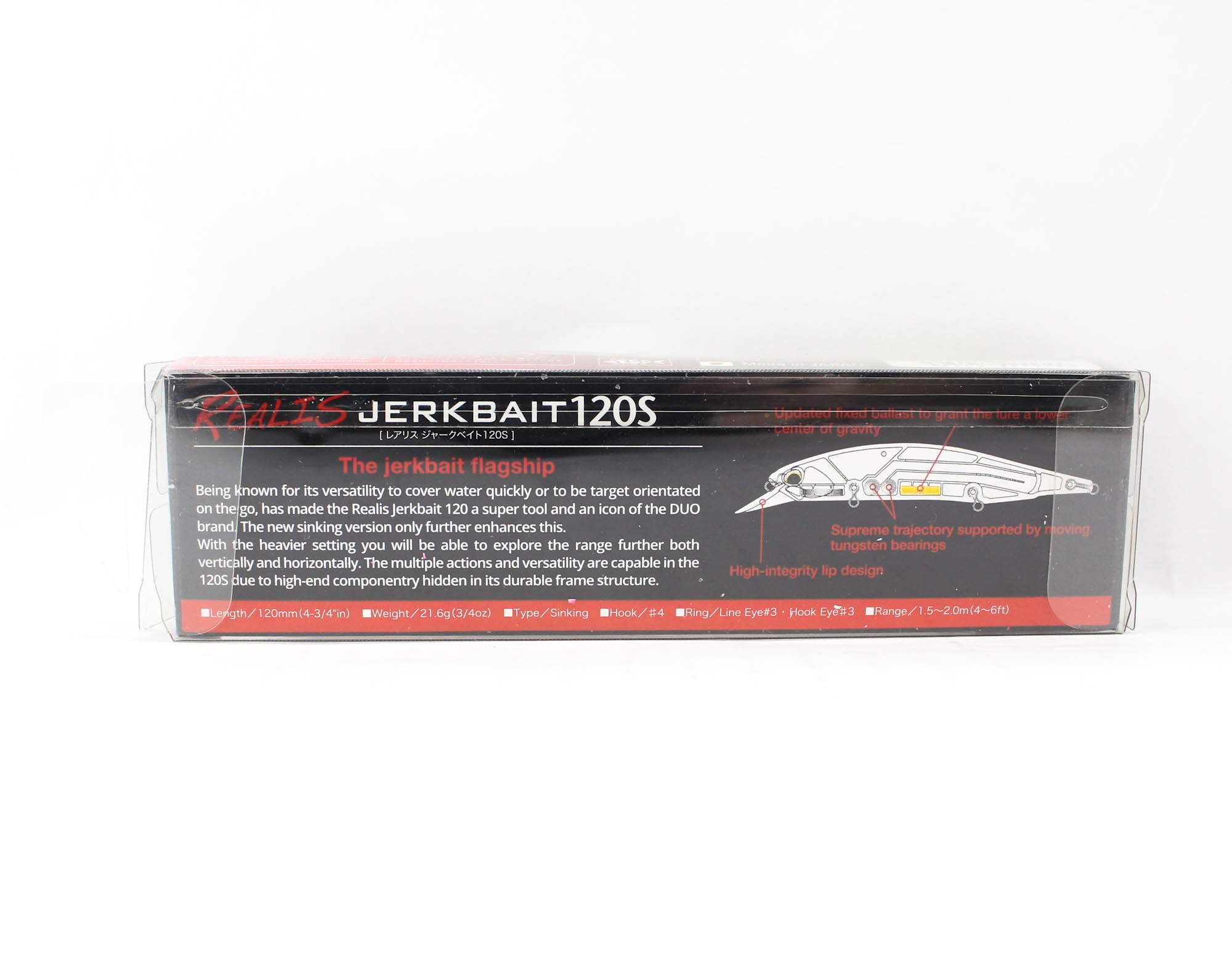 Duo Realis Jerkbait 120S SW Sinking Lure AOA0220 (1199)