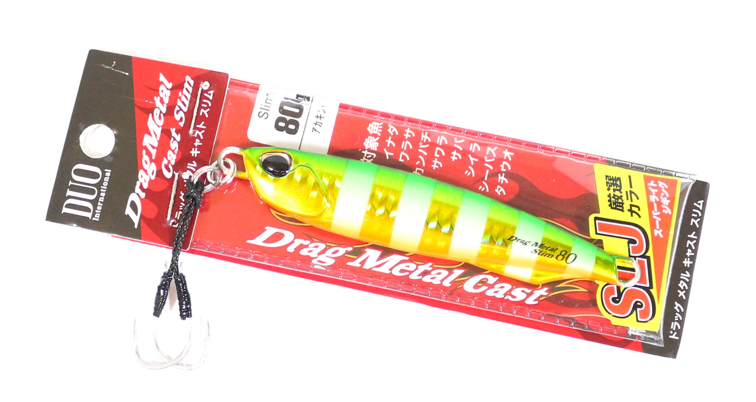 Duo Metal Jig Drag Metal Cast Slim SLJ 80 grams PHA0393 (2349)