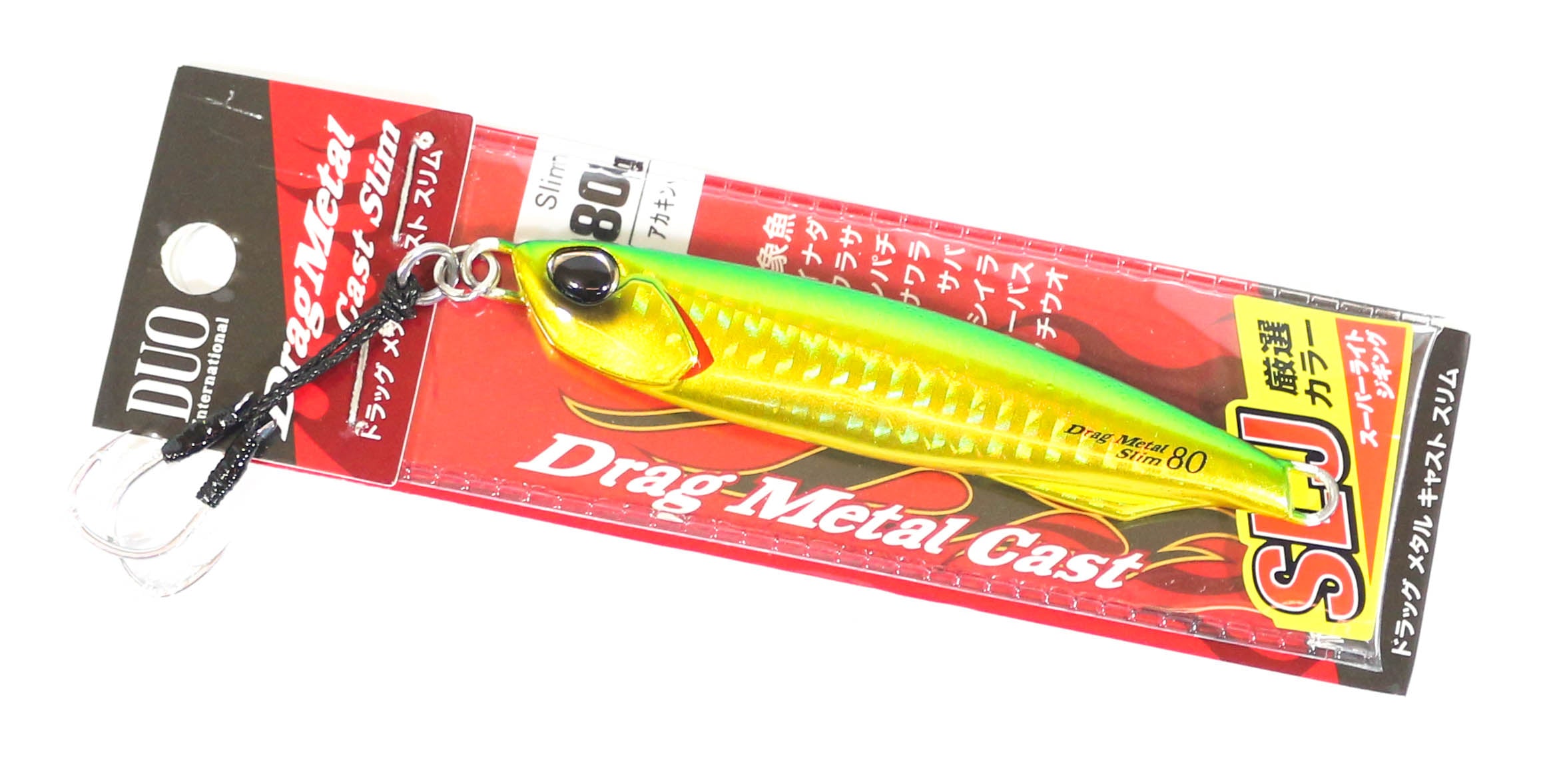 Duo Metal Jig Drag Metal Cast Slim SLJ 80 grams PHA0055 (2363)