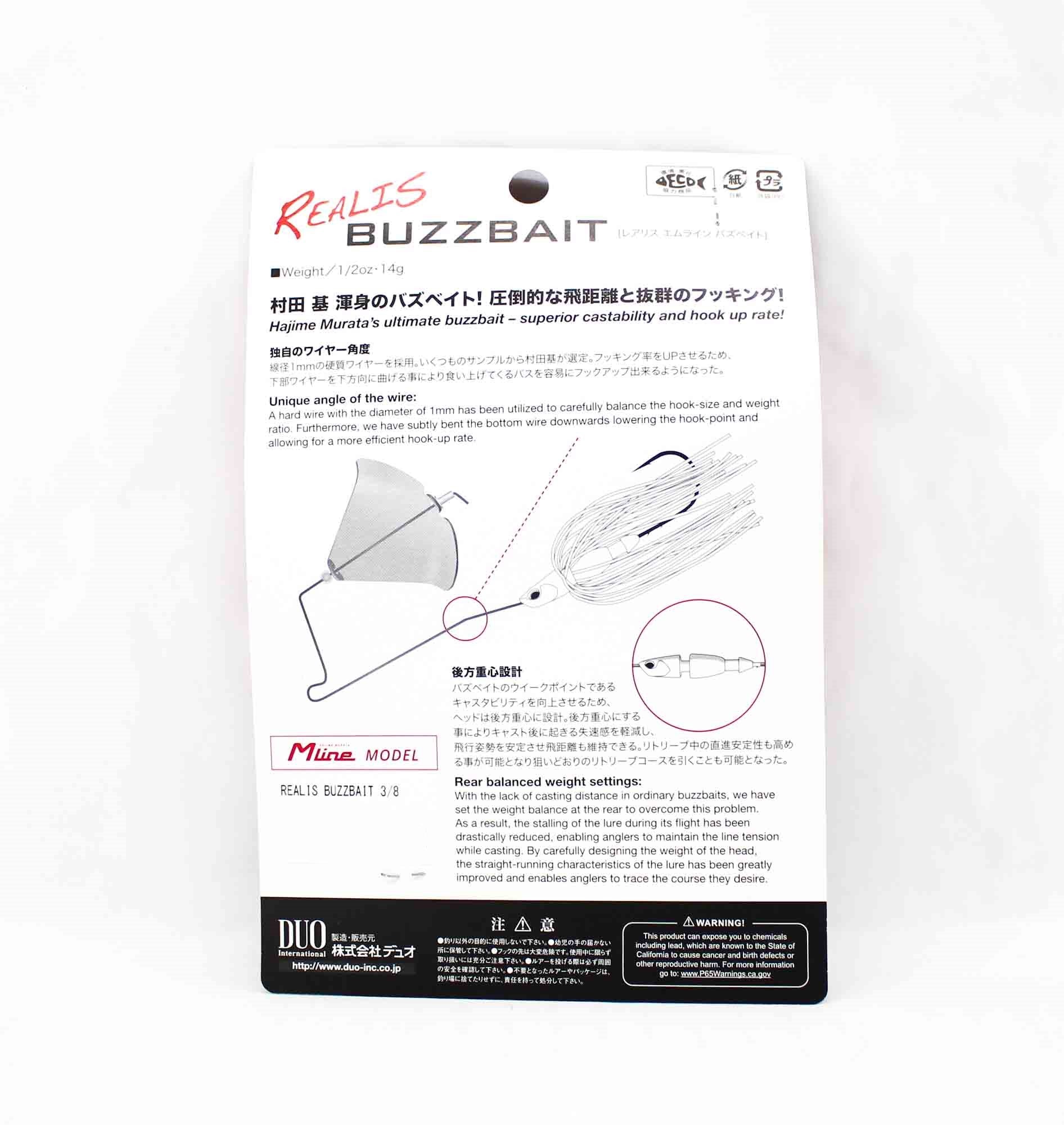 Duo Realis Buzzbait 3/8 oz Lure J012 (4558)