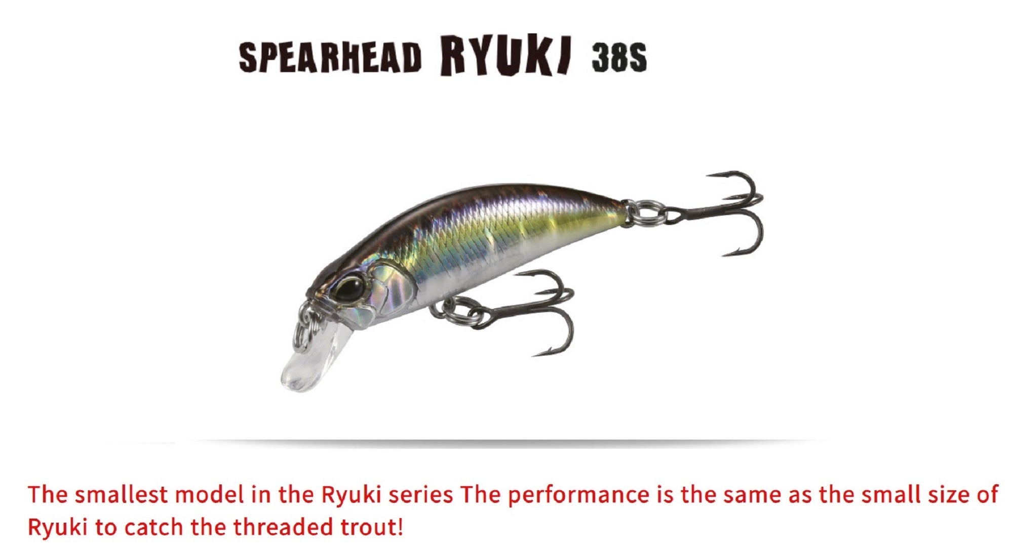 Duo Spearhead Ryuki 38S Sinking Lure ADA4068 (6798)