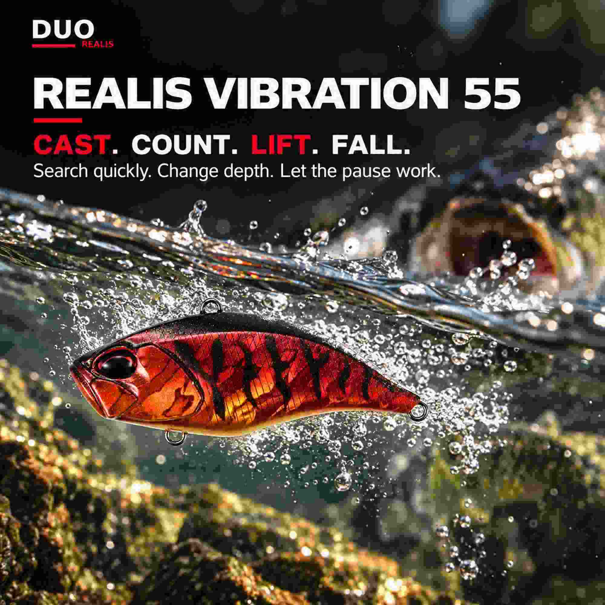 Duo Realis Vibration 55 Nitro Rattle Sinking Lure DJA3294 (9546)