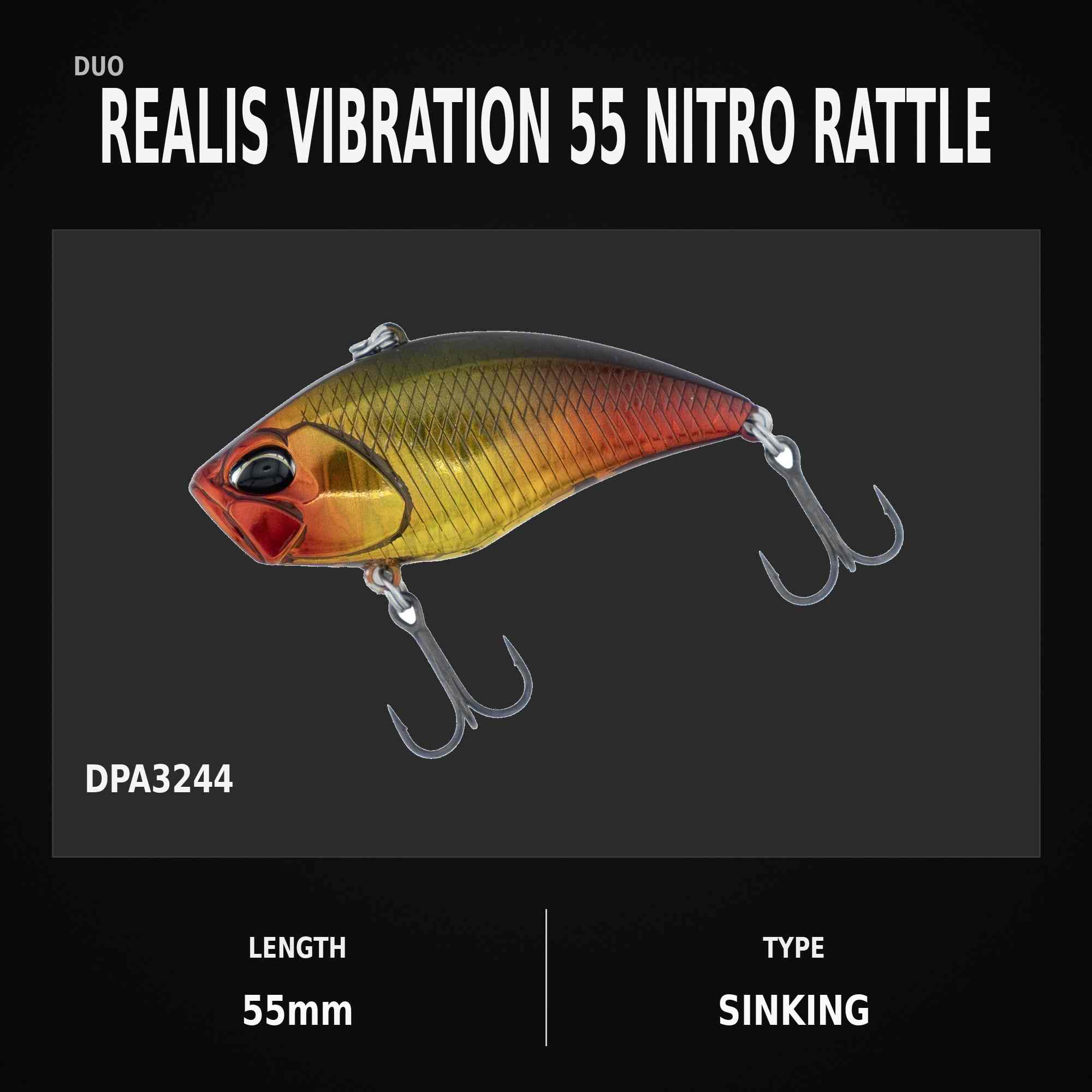 Duo Realis Vibration 55 Nitro Rattle Sinking Lure DPA3244 (9553)