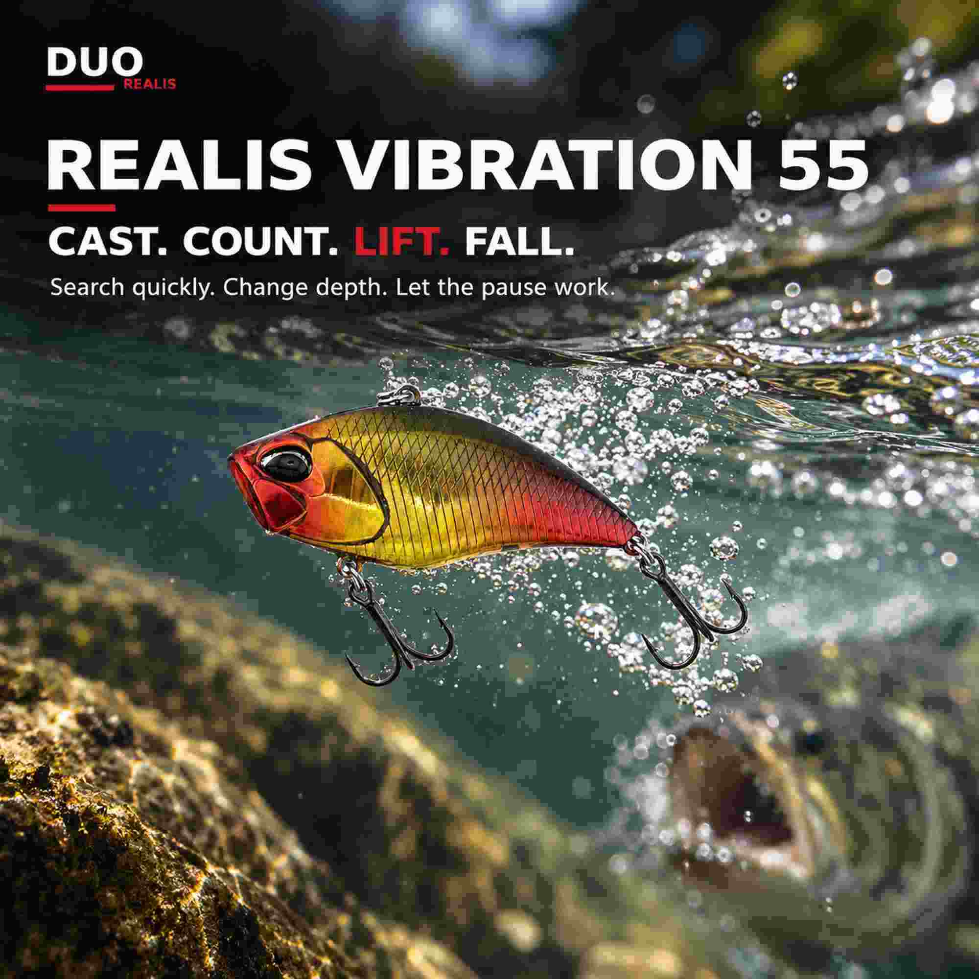 Duo Realis Vibration 55 Nitro Rattle Sinking Lure DPA3244 (9553)