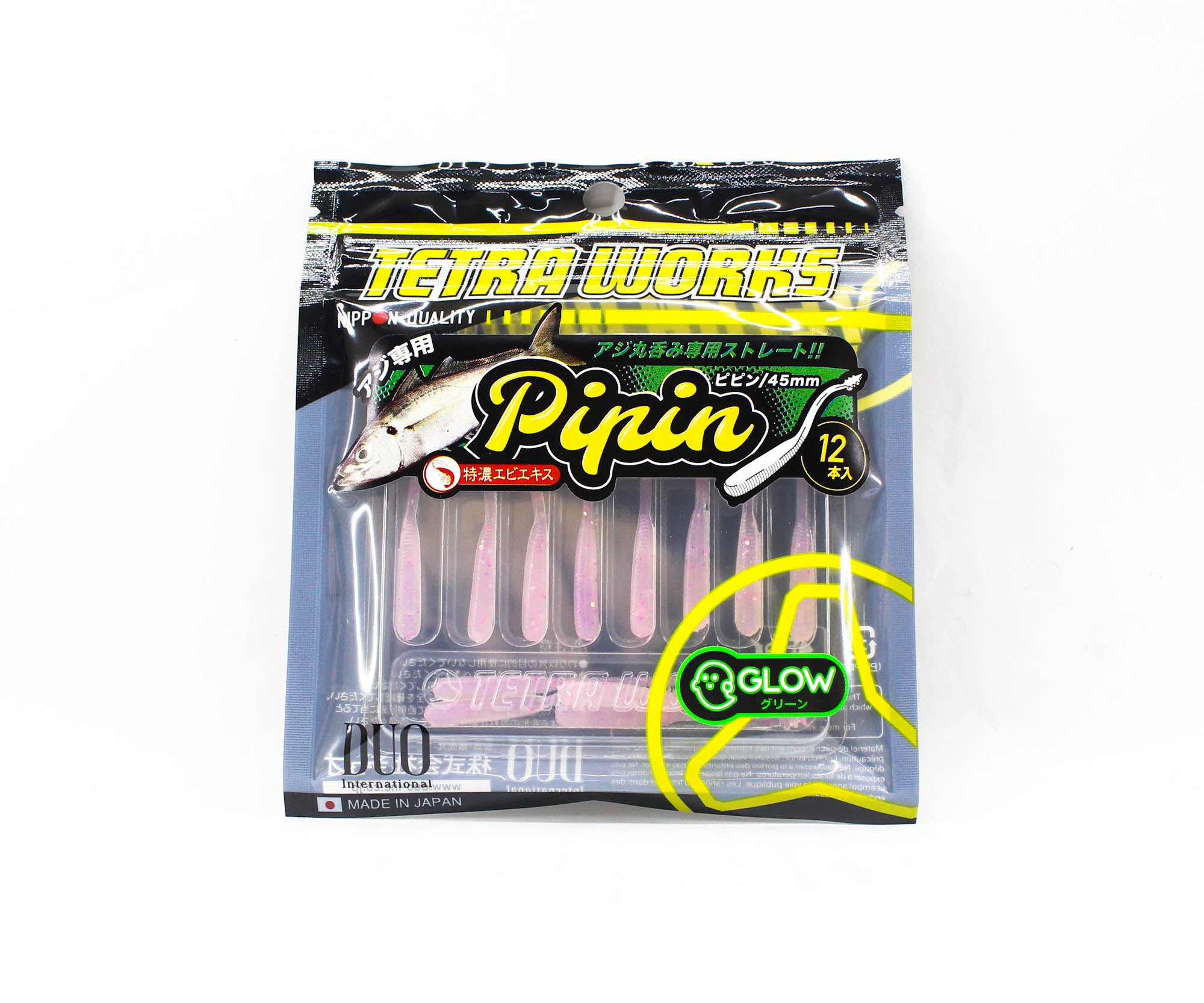 Duo Soft Lure Tetra Works Pipin 45mm 12 per pack S516 (0177)