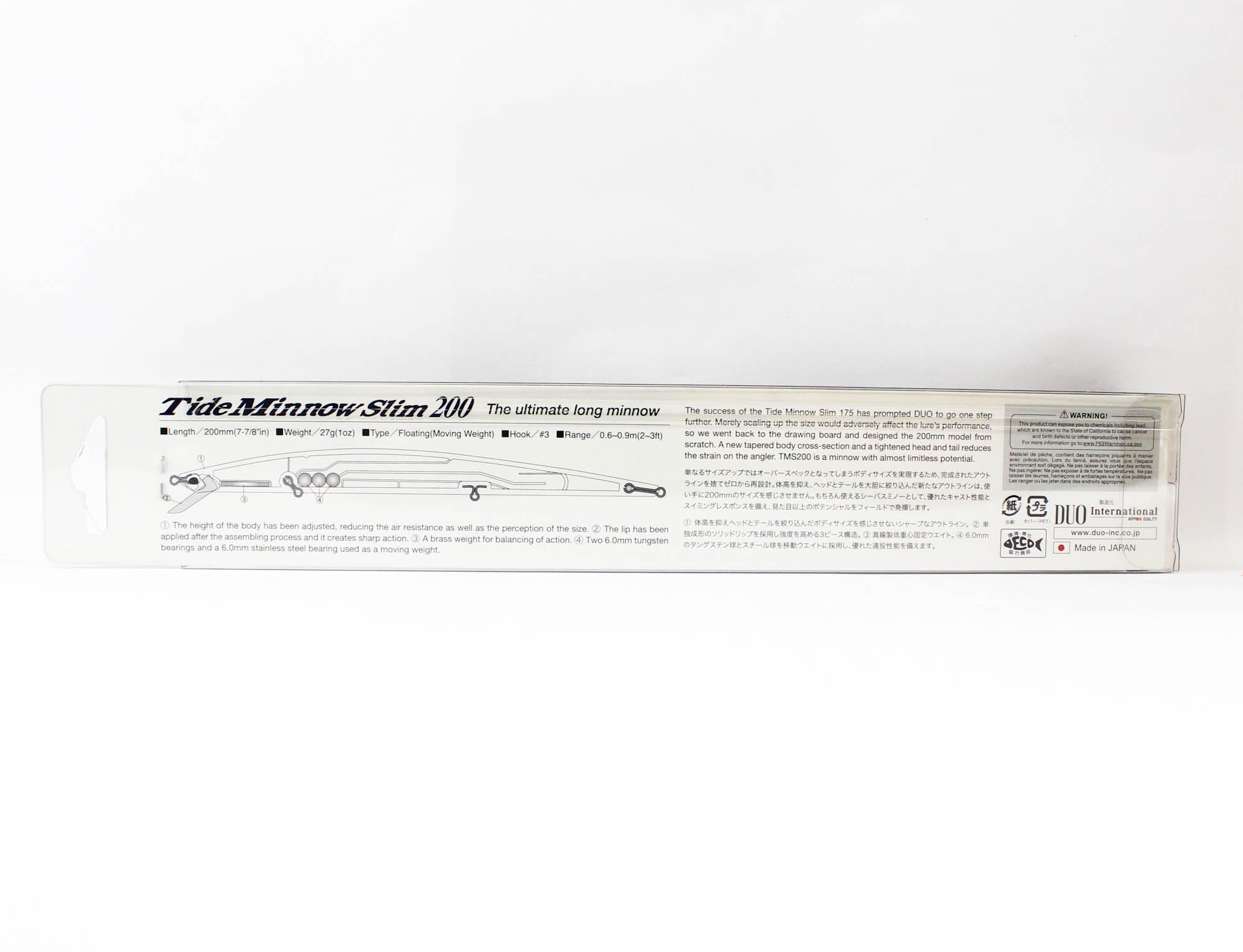 Duo Tide Minnow Slim 200 Floating Lure DPA0384 (0610)