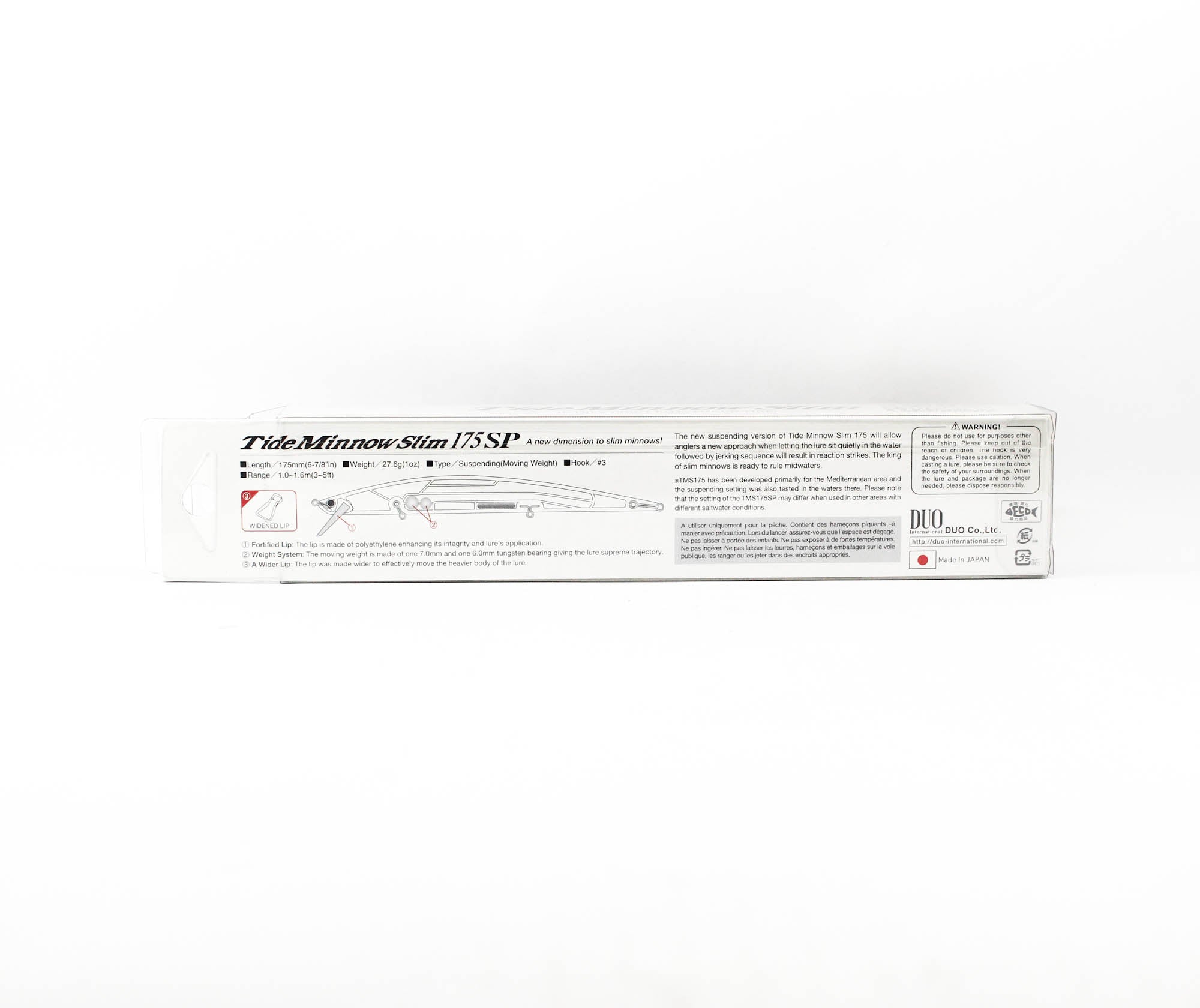 Duo Tide Minnow Slim 175SP Suspend Lure DDA0015 (0818)