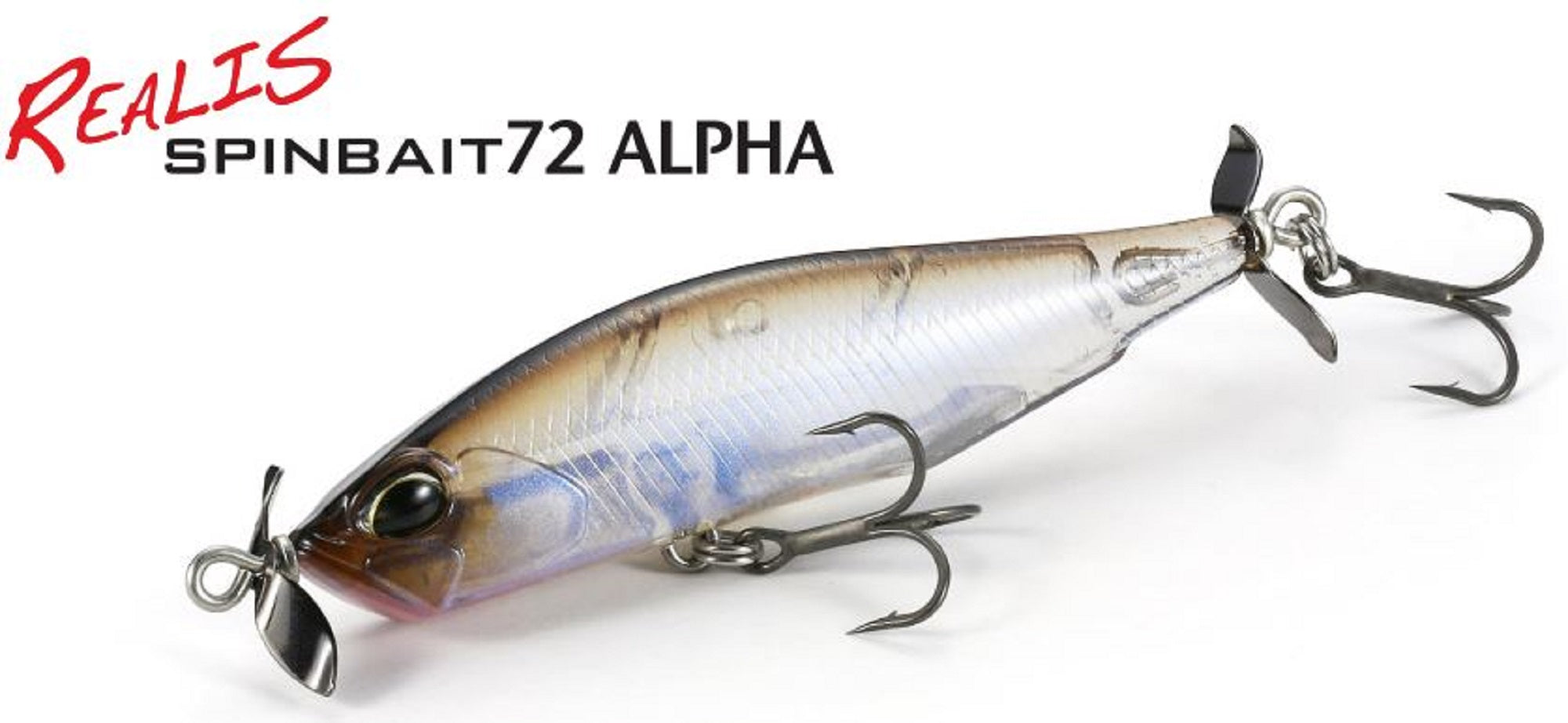 Duo Realis Spin Bait 72 Alpha spinbait spybait Sinking Lure CCC3247 (4489)