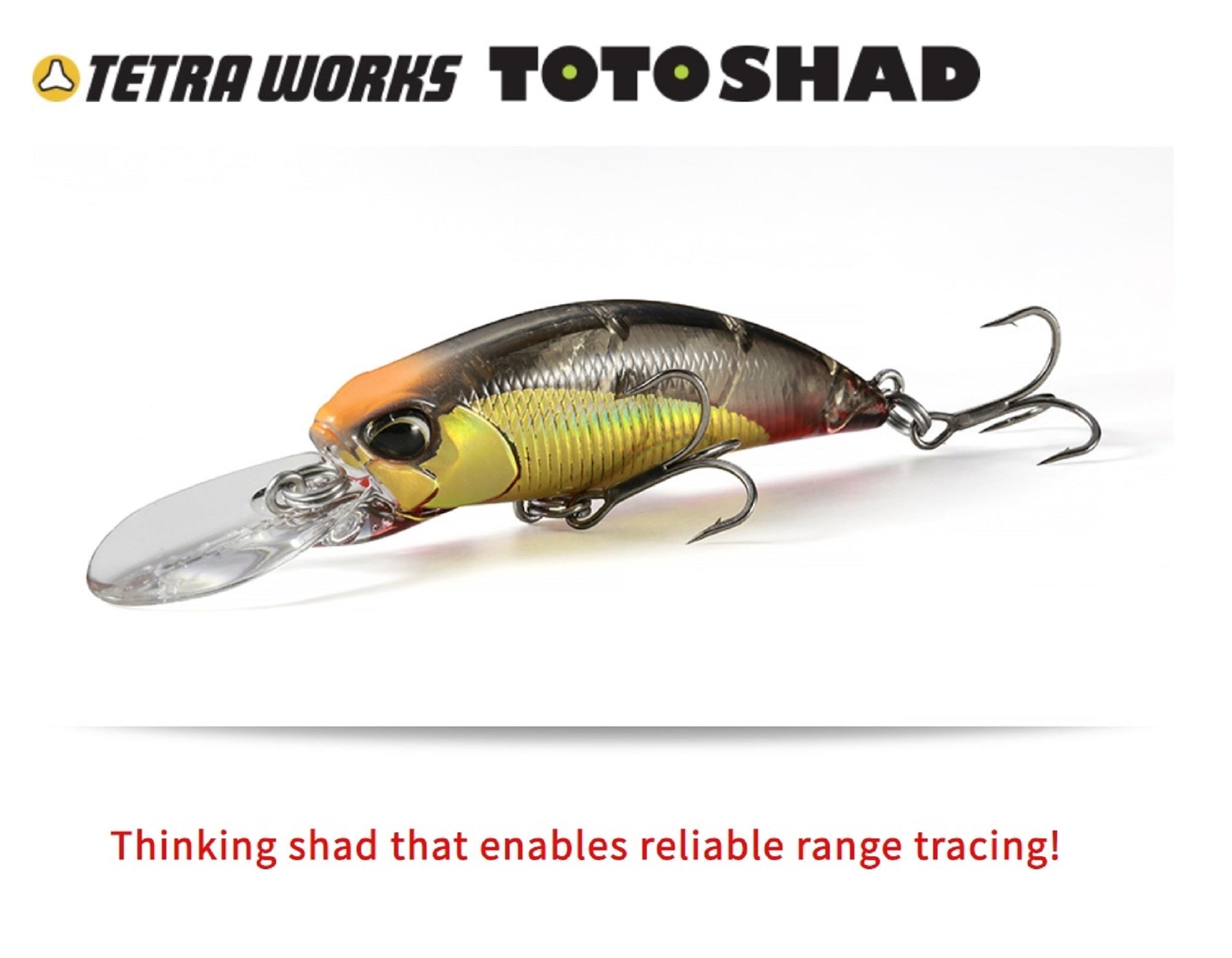 Duo Tetra Works Toto Shad 48 mm Sinking Lure CCC0475 (5578)