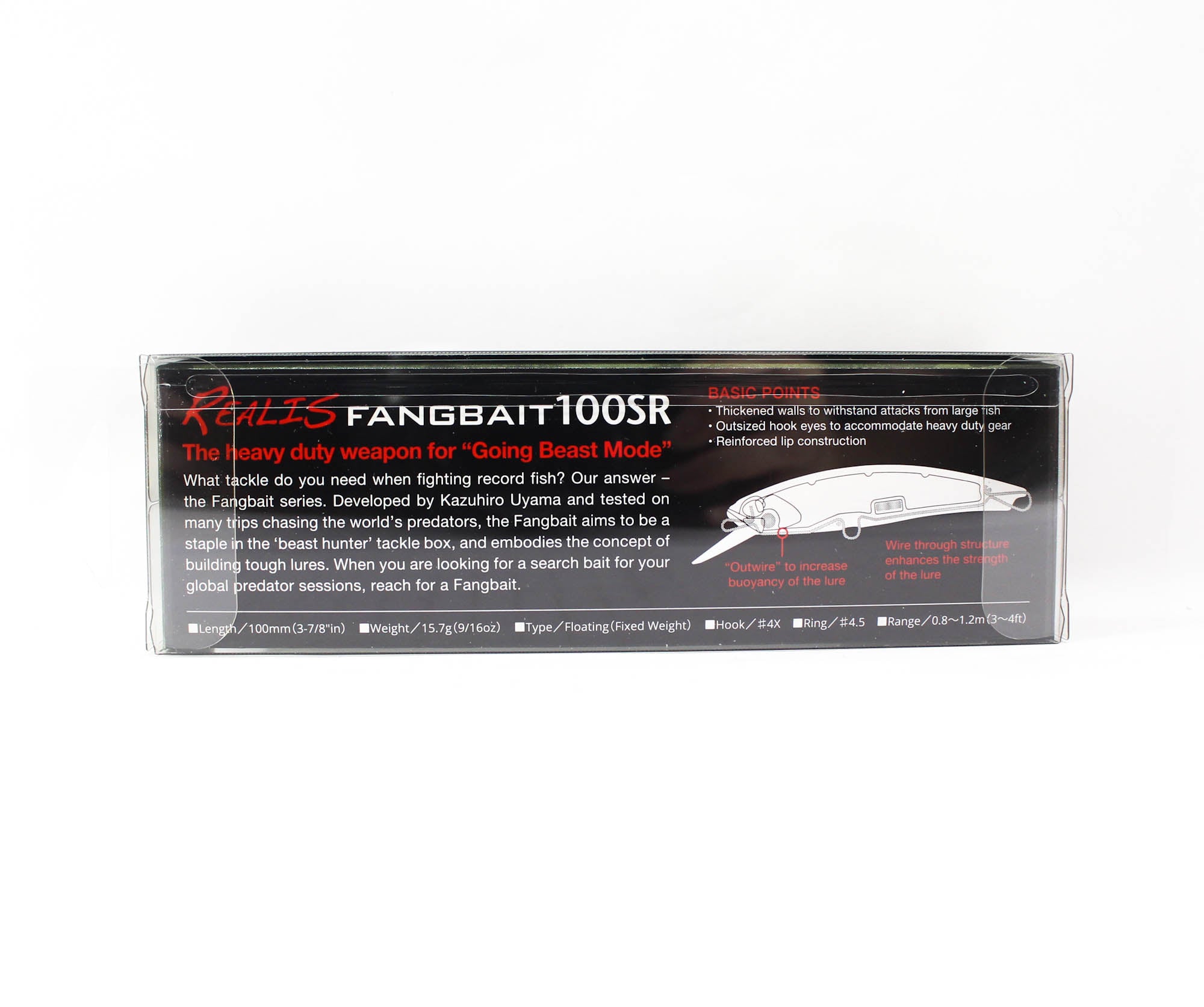 Duo Realis Fangbait 100SR Floating Lure APA3255 (6988)