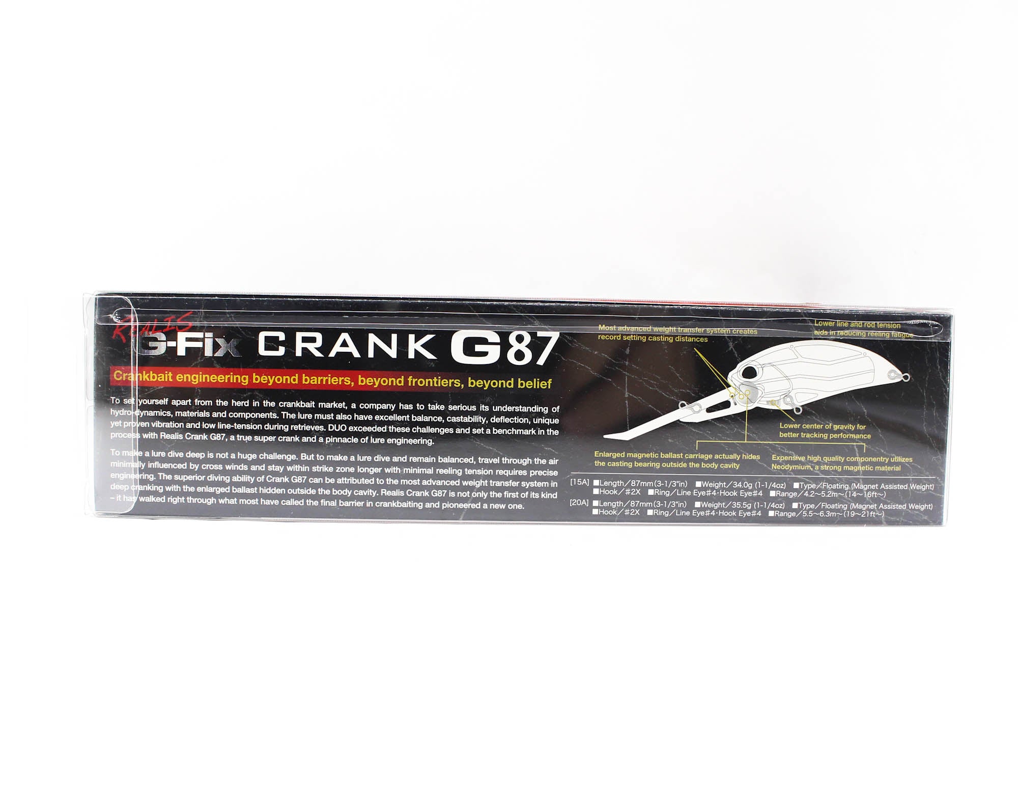 Duo Realis Crank G87 15A Crank Bait Floating Lure DPA3268 (7084)