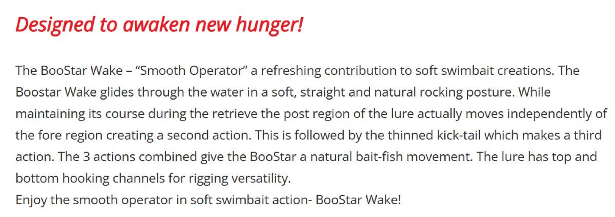 Duo Soft Lure Boostar Wake 3.5 inch F007 (7428)
