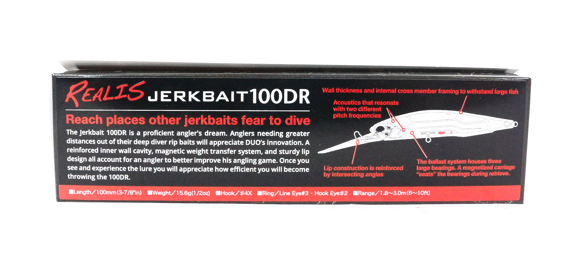 Duo Realis Jerkbait 100 DR Deep Diving Suspend Lure GPA4009 (0558)