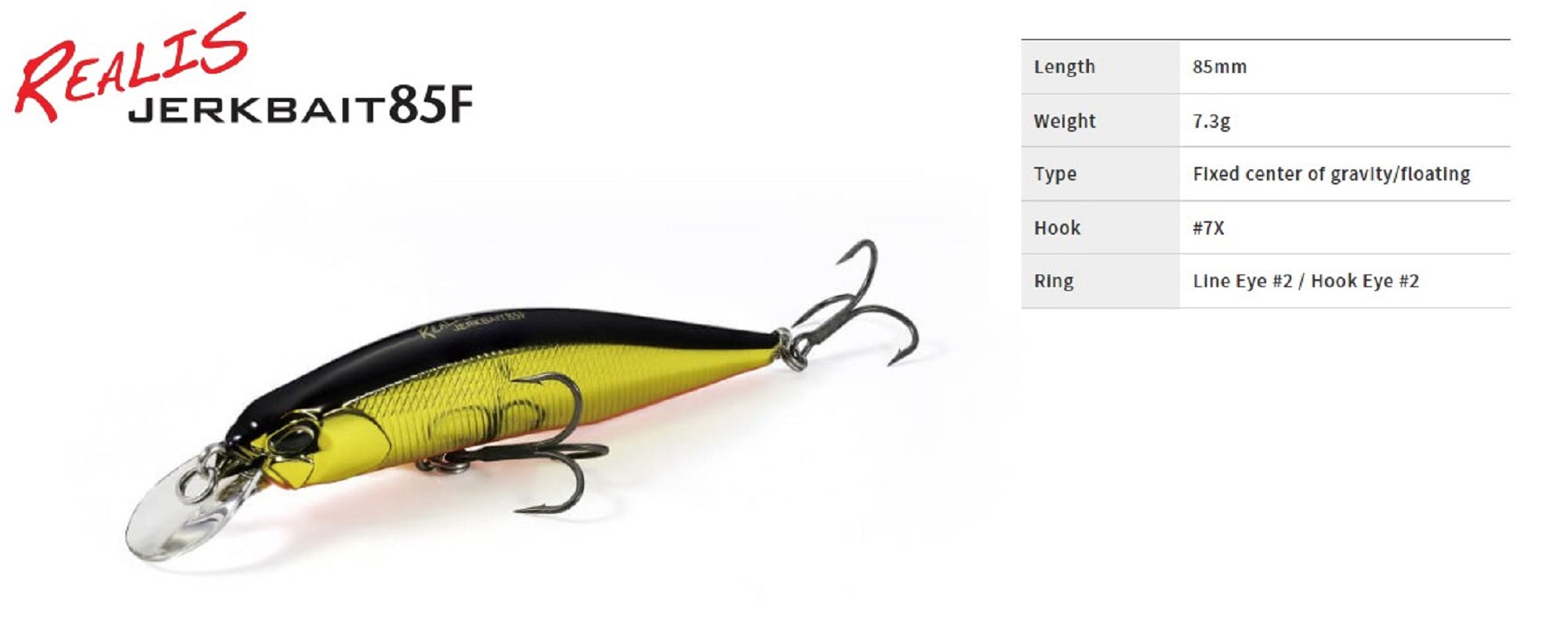 Duo Realis Jerkbait 85F Floating Lure CCC3343 (0947)