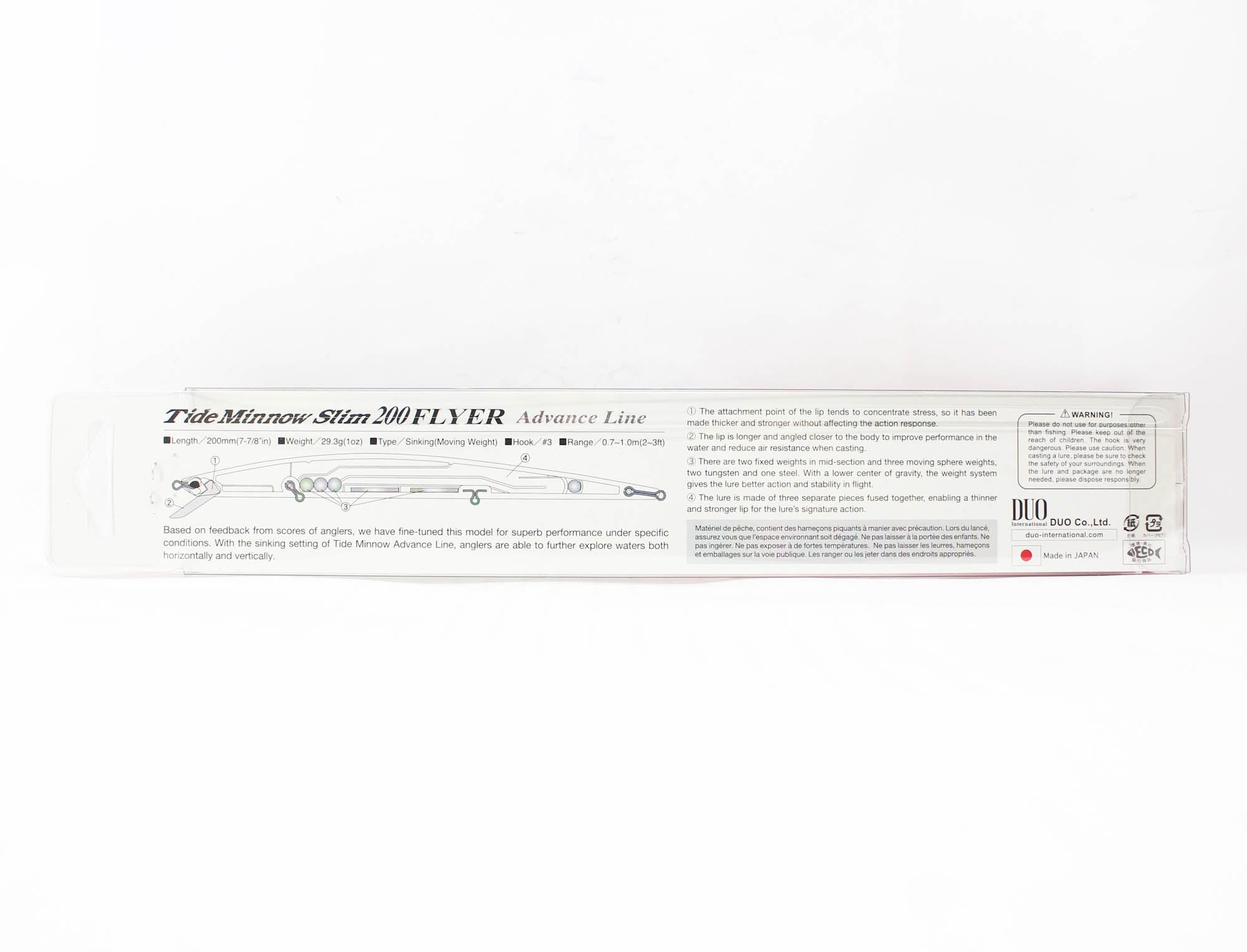 Duo Tide Minnow Flyer Slim 200 Sinking Lure DEA0493 (1210)