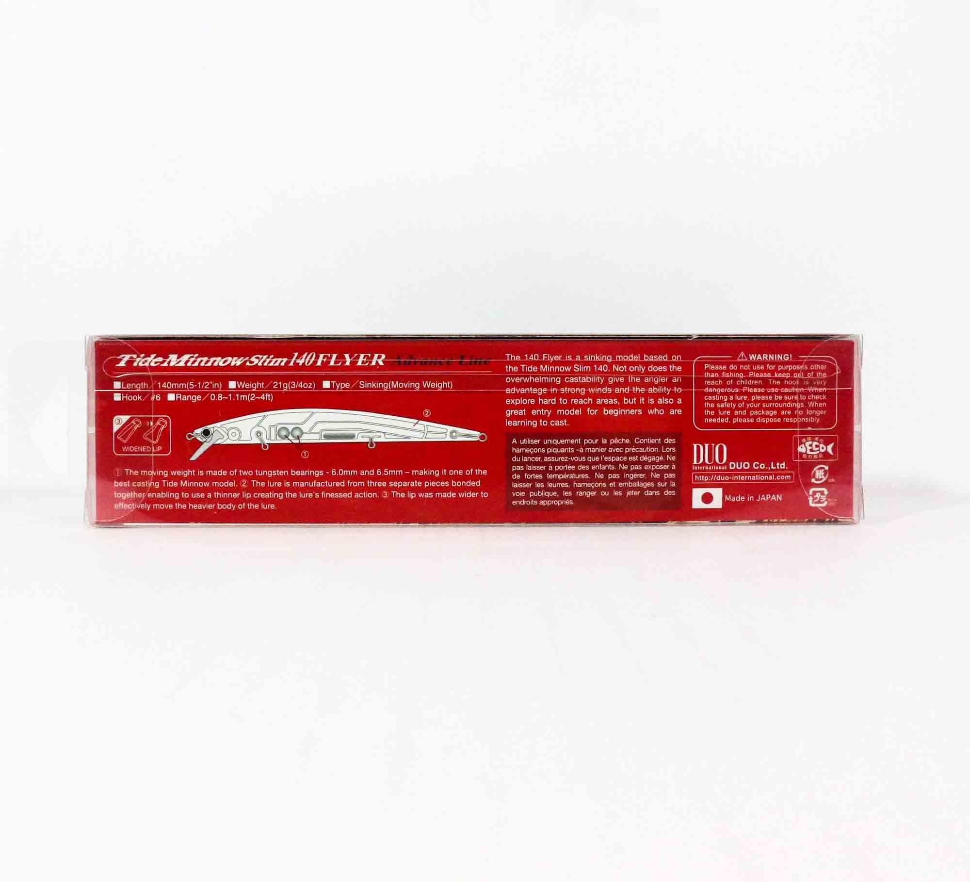 Duo Tide Minnow Flyer Slim 140 Sinking Lure ADA0495 (1241)