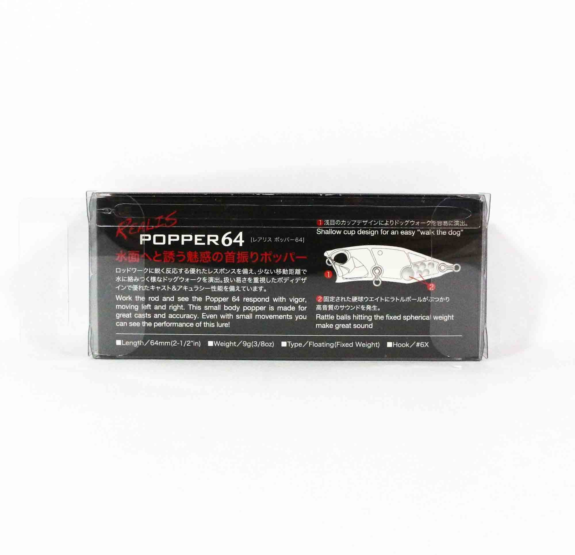 Duo Realis Popper 64 Floating Lure SMA3360 (7328)
