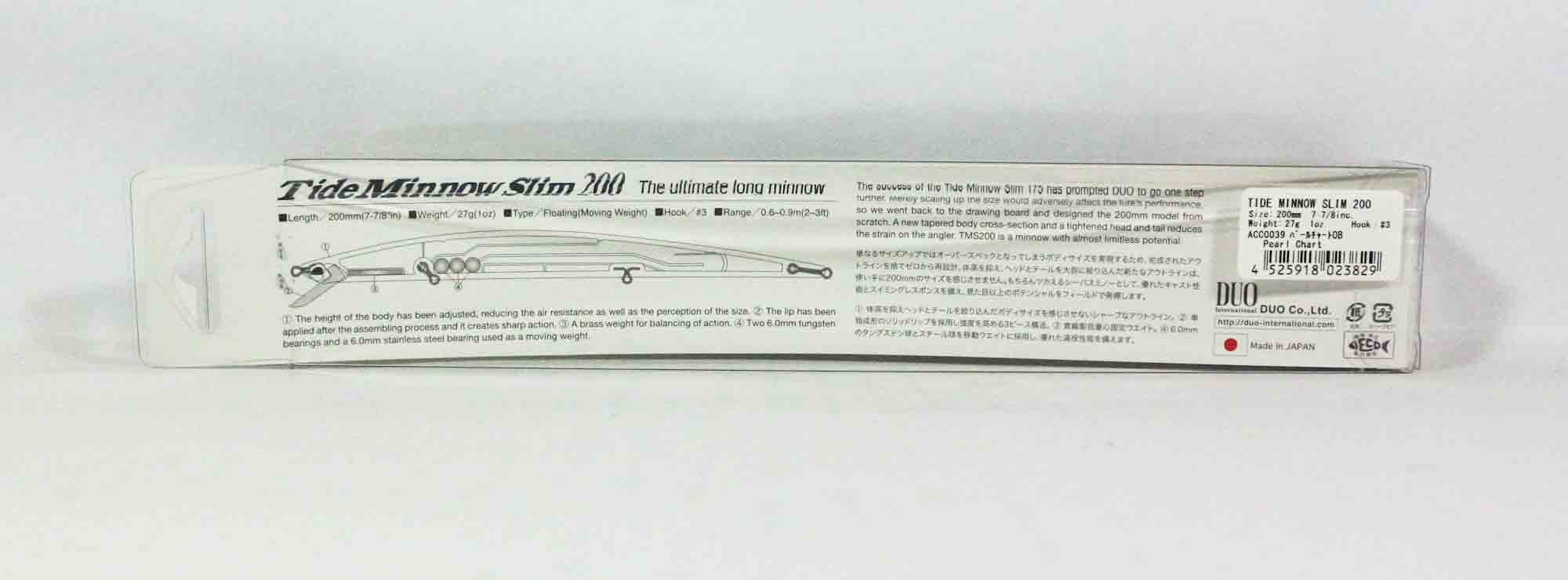 Duo Tide Minnow Slim 200 Floating Lure DPA4009 (8011)
