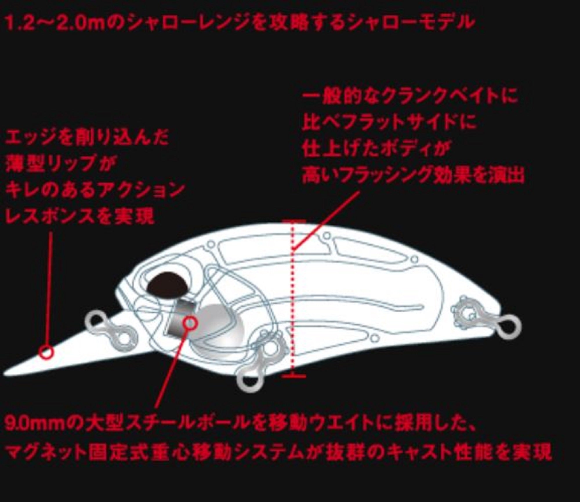 Duo Realis Crank M62 5A Floating Lure MCCZ197 (0588)