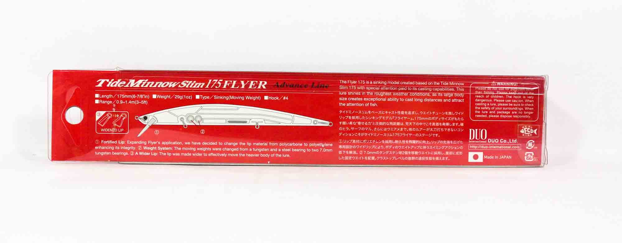 Duo Tide Minnow Flyer Slim 175 Sinking Lure ACCZ200 (0915)