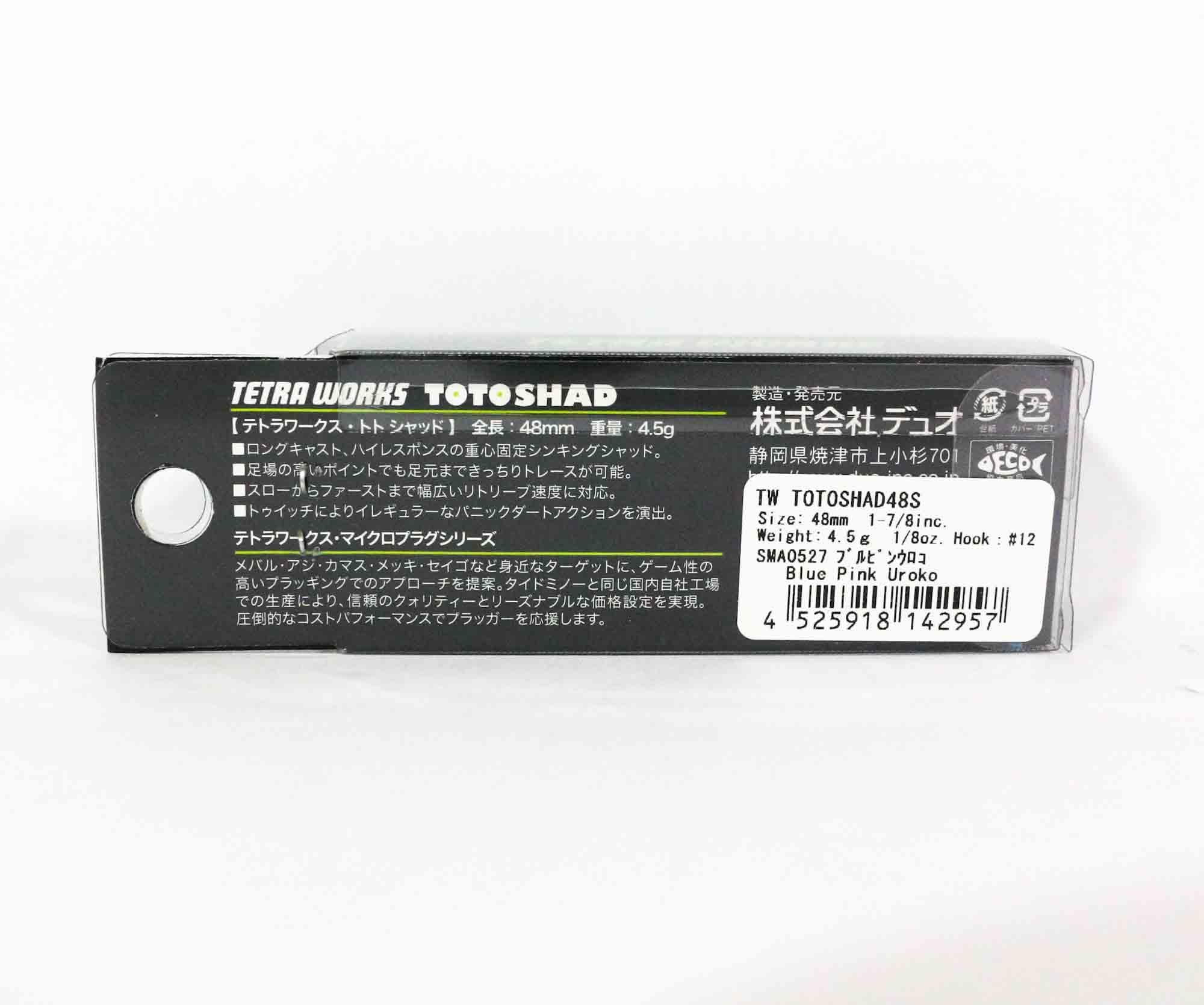 Duo Tetra Works Toto Shad 48 mm Sinking Lure CCC0075 (2971)
