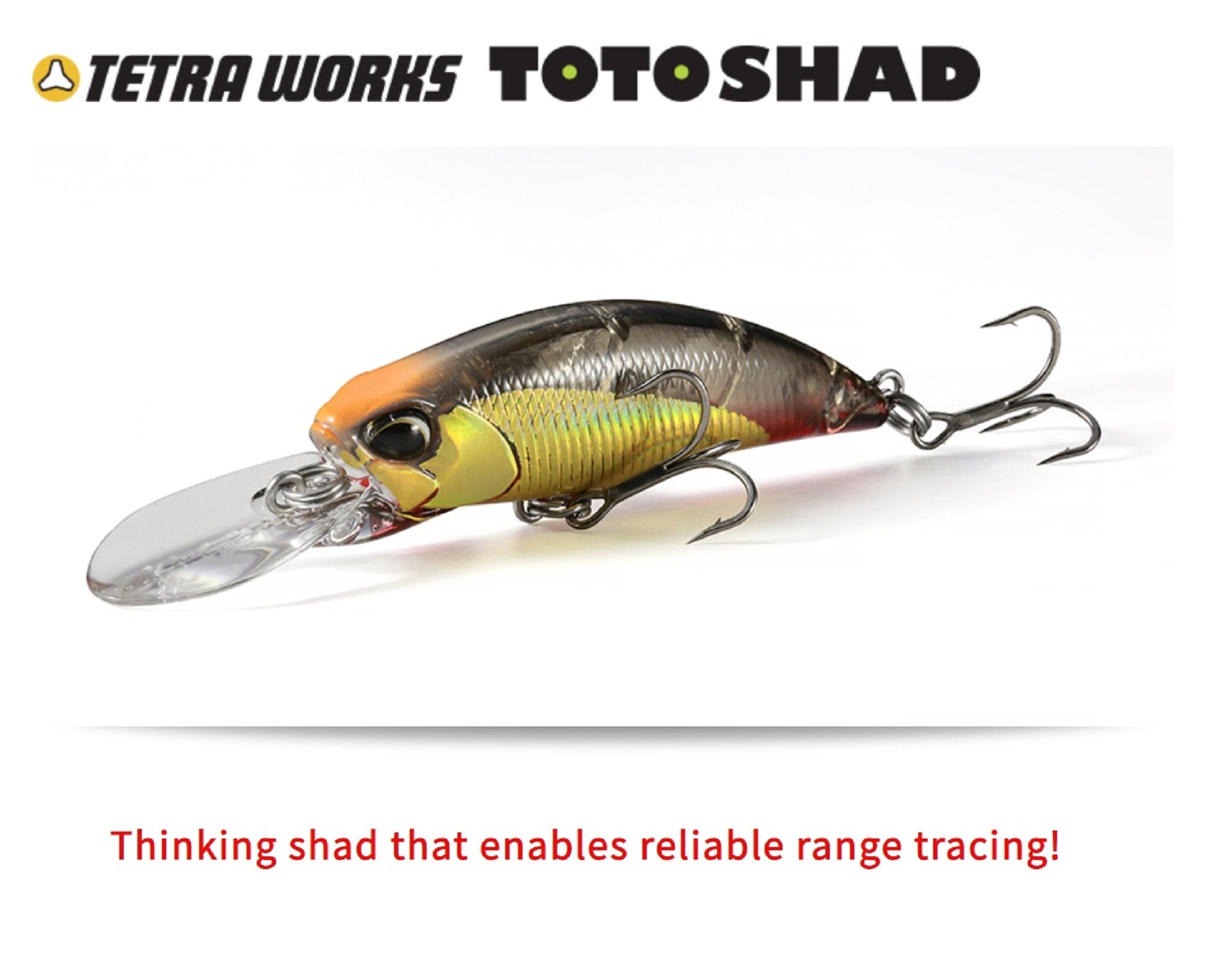 Duo Tetra Works Toto Shad 48 mm Sinking Lure CCC0077 (2988)