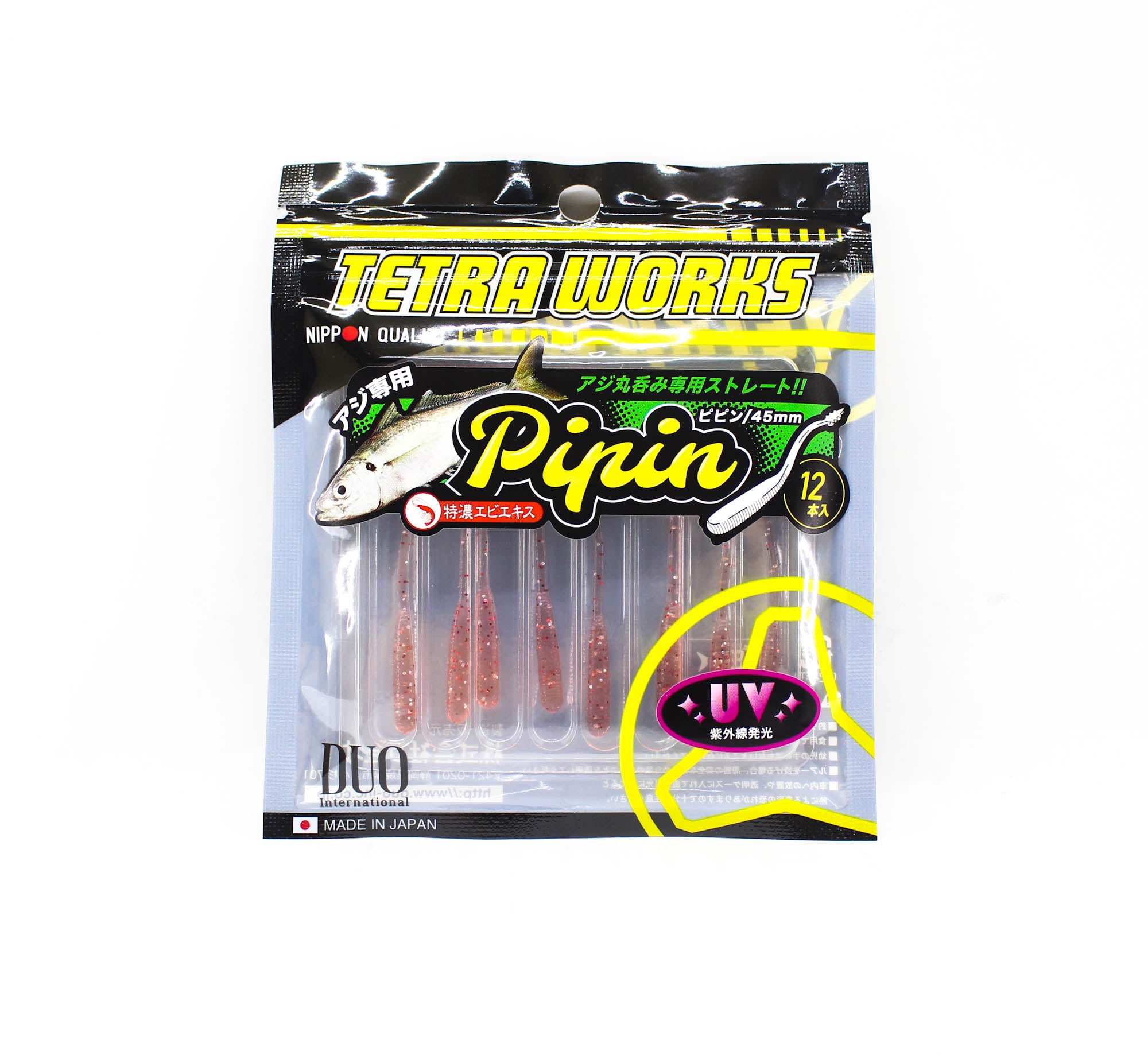 Duo Soft Lure Tetra Works Pipin 45mm 12 per pack S523 (3350)