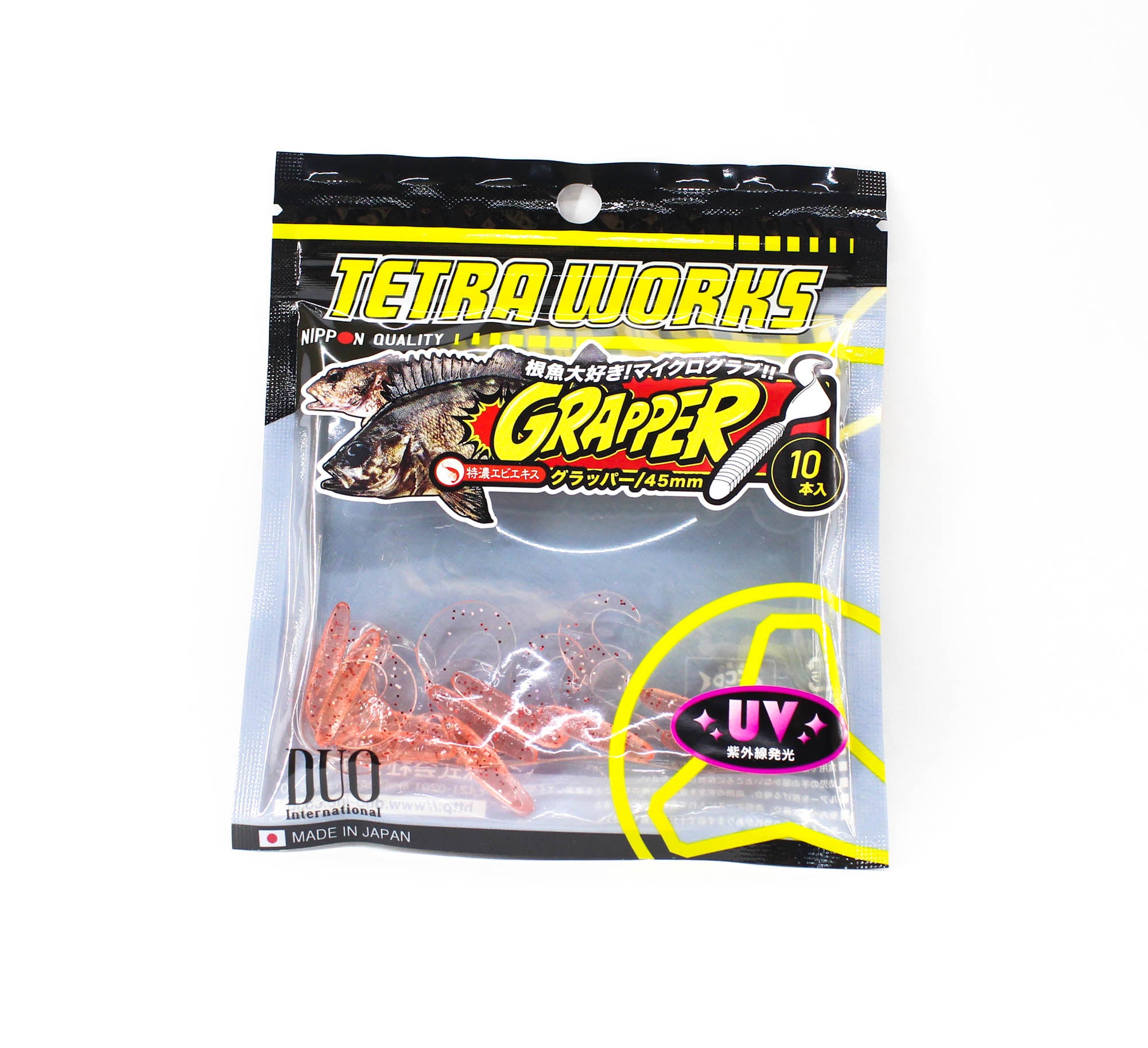 Duo Soft Lure Tetra Works Grapper 45mm 12 per pack S523 (5323)