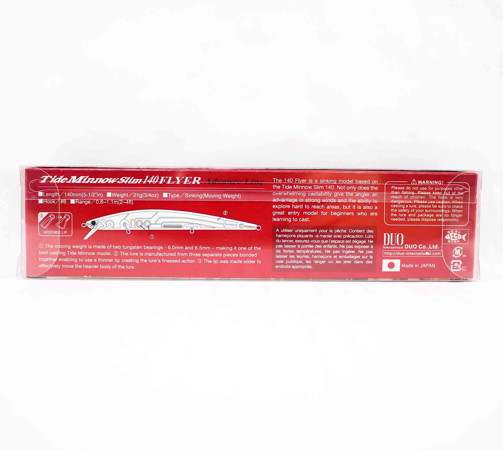 Duo Tide Minnow Flyer Slim 140 Sinking Lure LAA0555 (5996)
