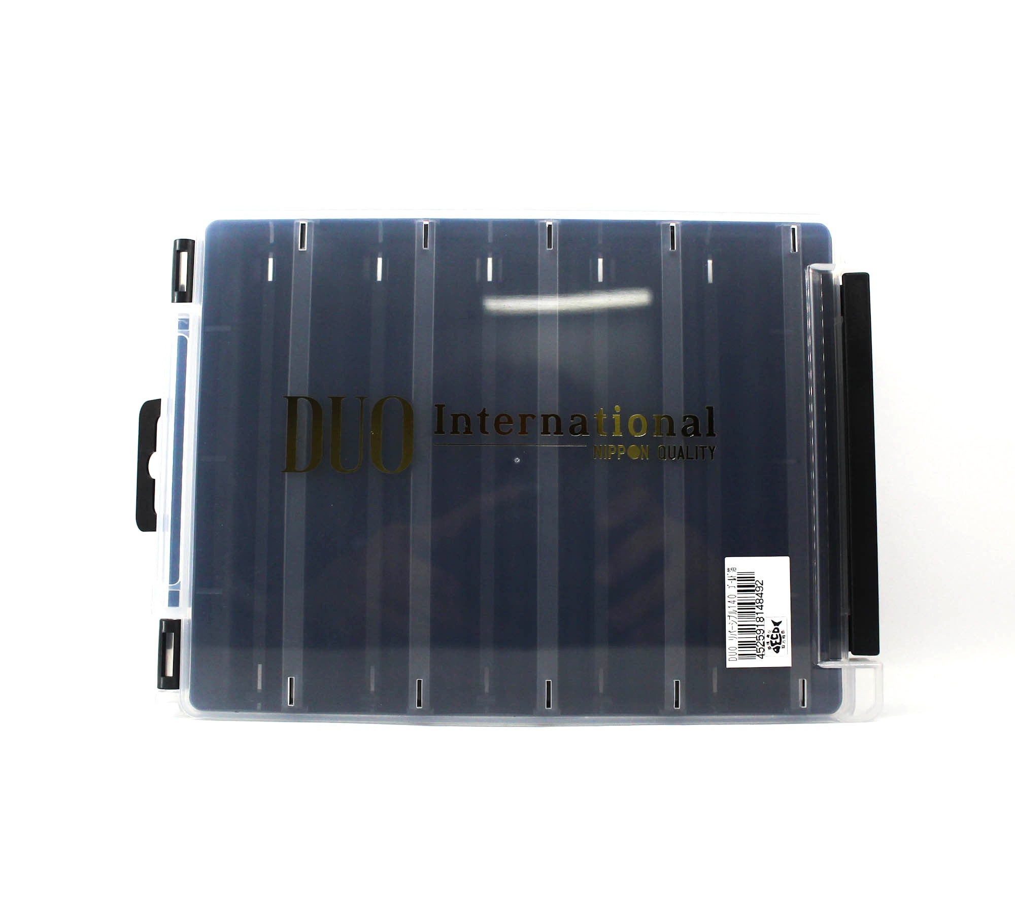 Duo Meiho Tackle Box Reversible 140 205 x 140 x 40 mm Black Gold (8492)