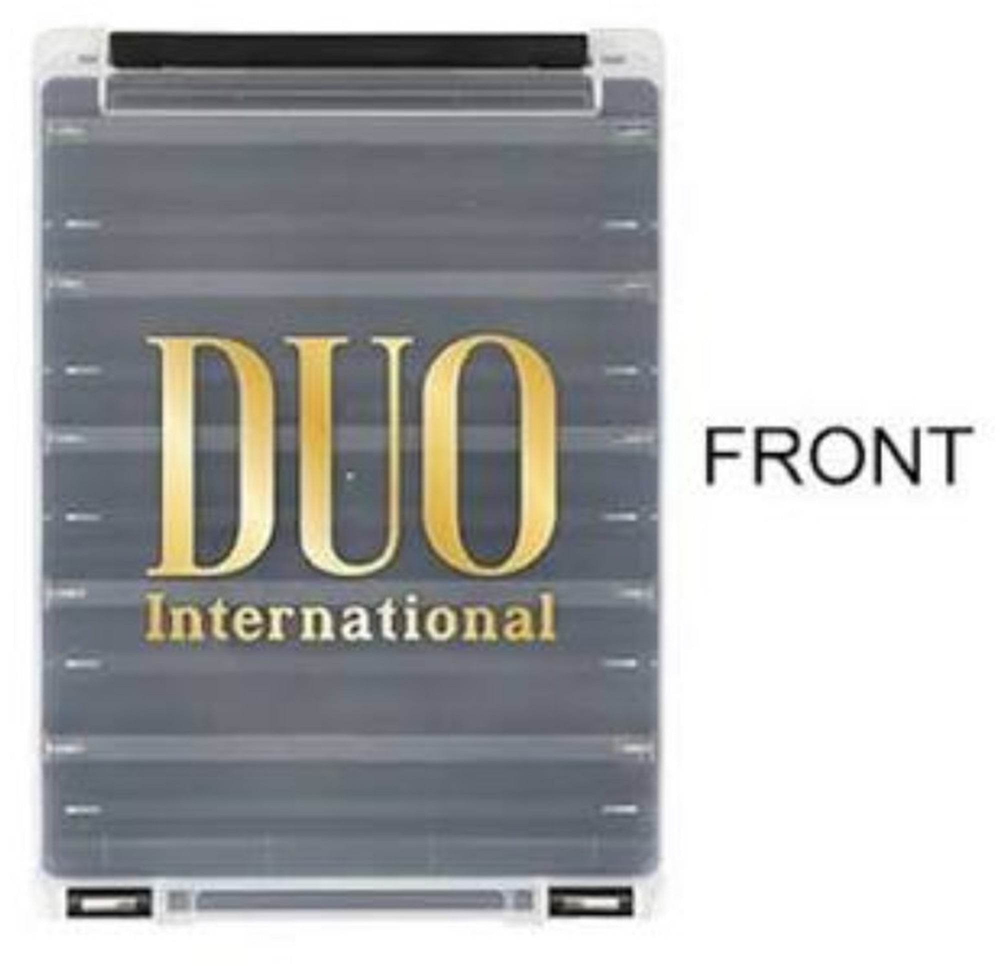 Duo Meiho Tackle Box Reversible 140 205 x 140 x 40 mm Black Gold (8492)