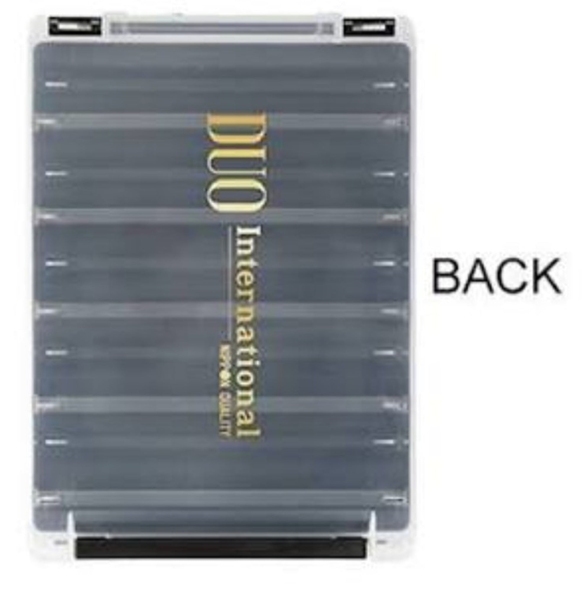 Duo Meiho Tackle Box Reversible 140 205 x 140 x 40 mm Black Gold (8492)