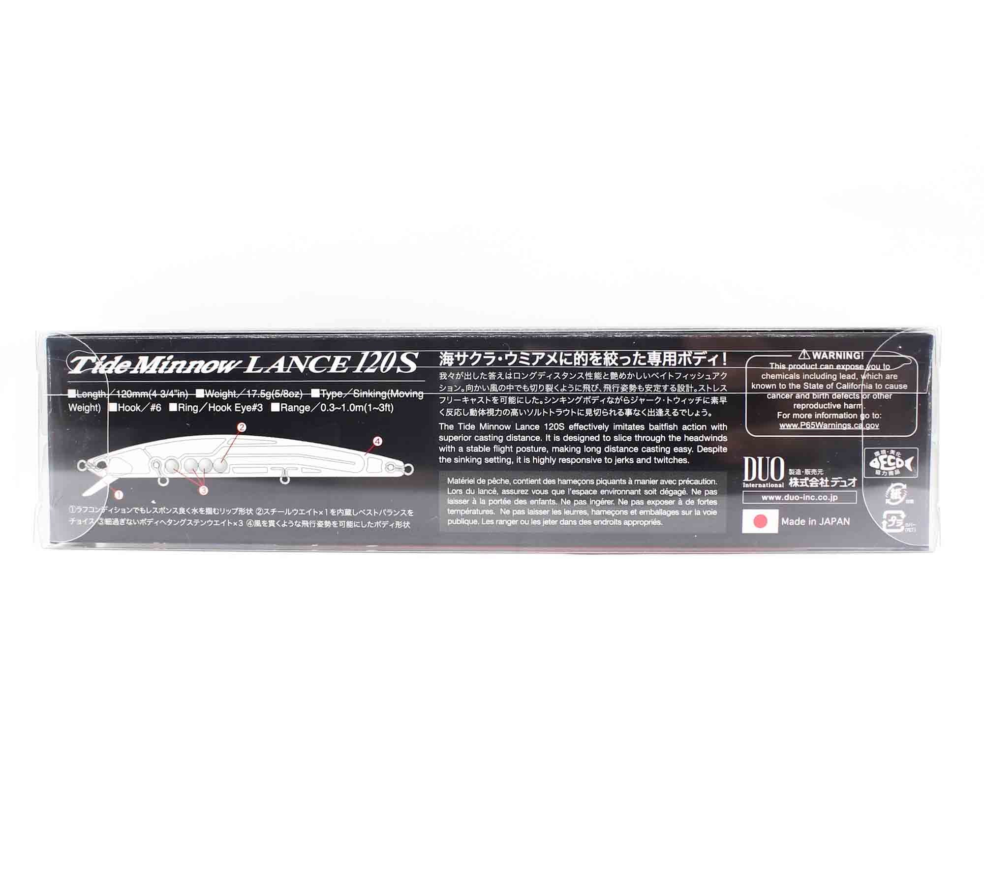 Duo Tide Minnow Lance 120S Sinking Lure AFA0116 (9246)
