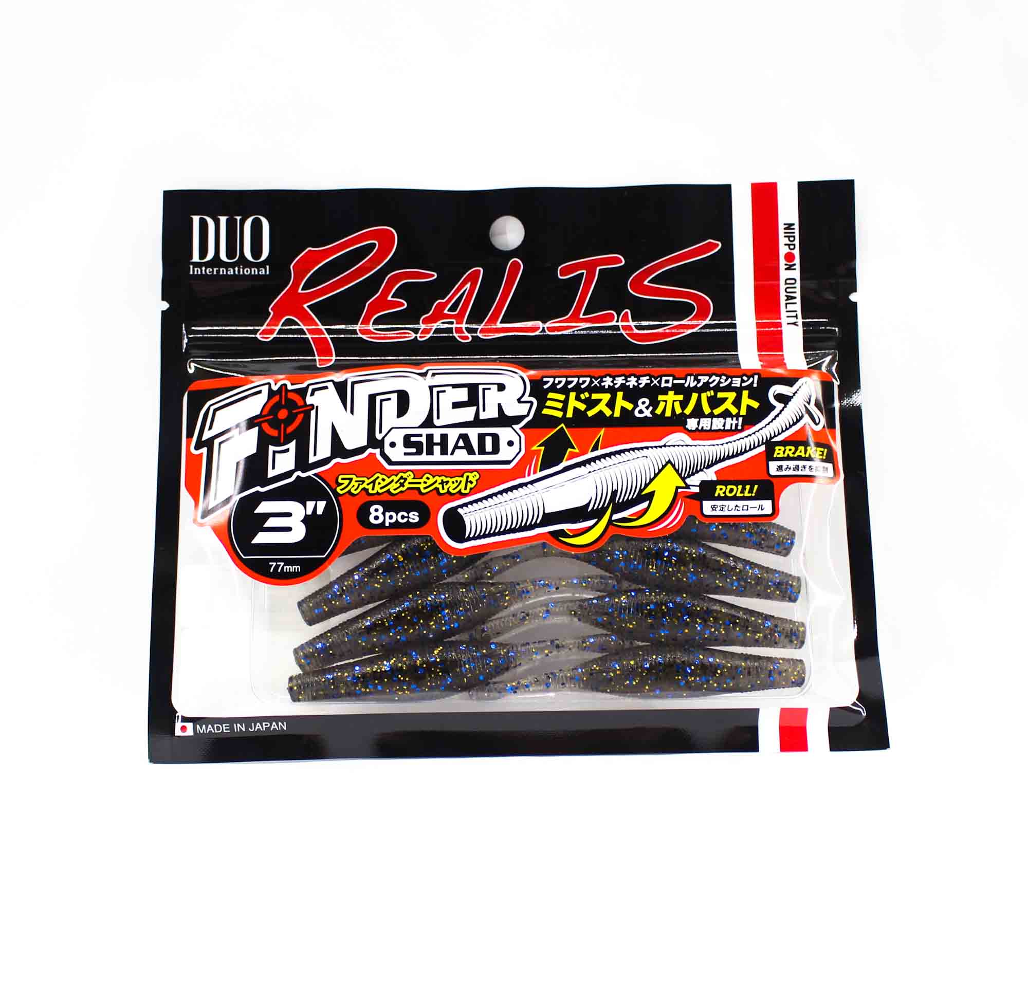 Duo Soft Lure Realis Flinder Shad 3 inch F008 (9802)