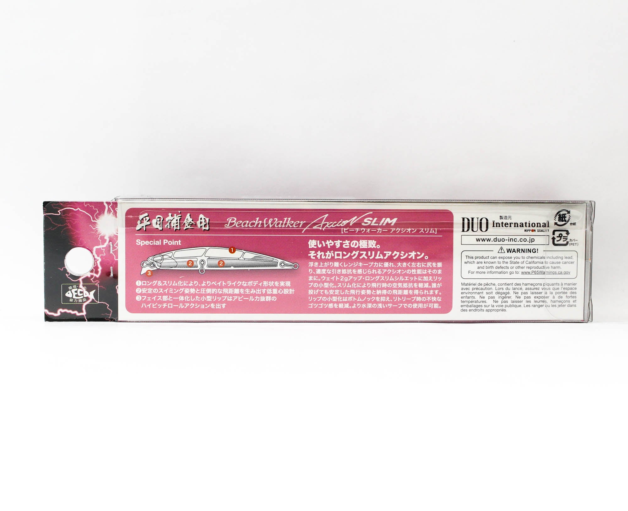 Duo Beach Walker 105 Axcion Slim Sinking Lure ANA0489 (1348)