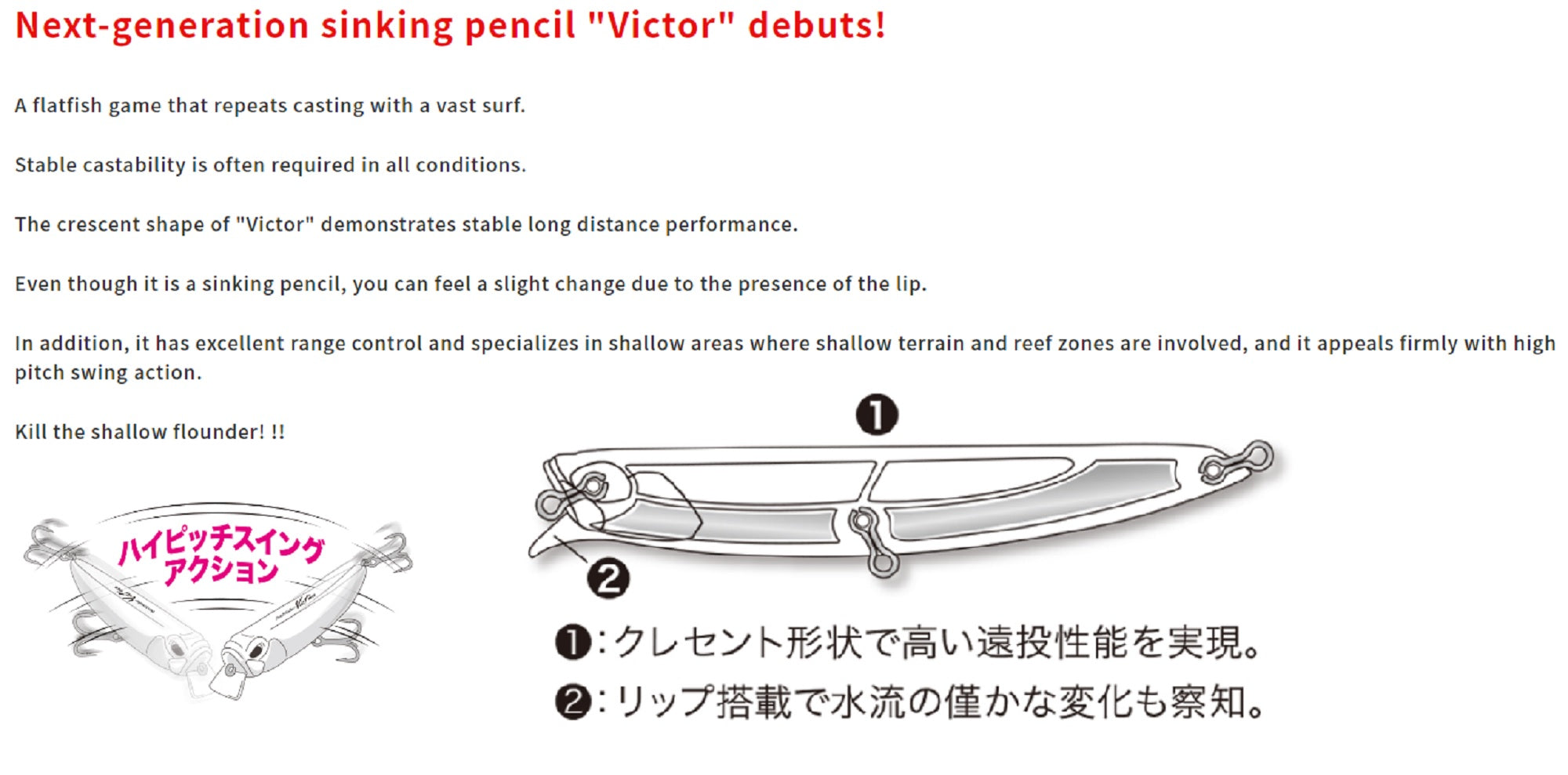 Duo Beach Walker Vict 105S Sinking Lure ASA0026 (2383)