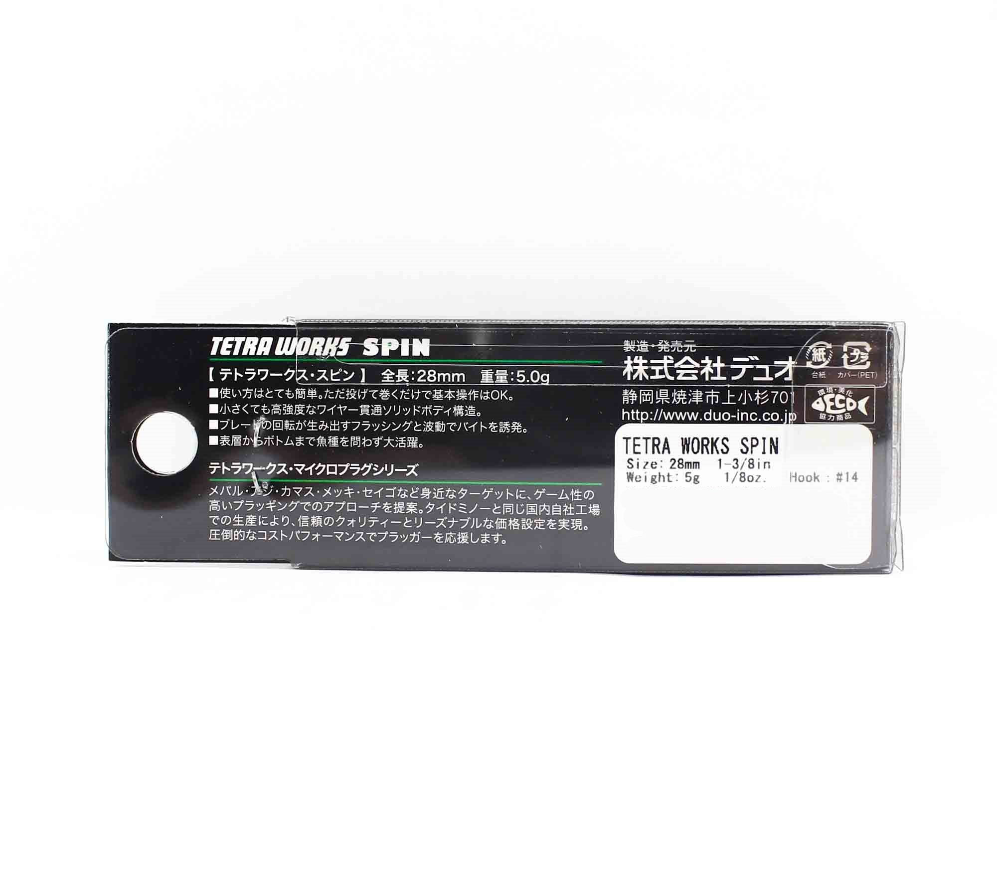 Duo Tetra Works Spin 28 mm 5 grams Sinking Lure MCC0522 (2918)