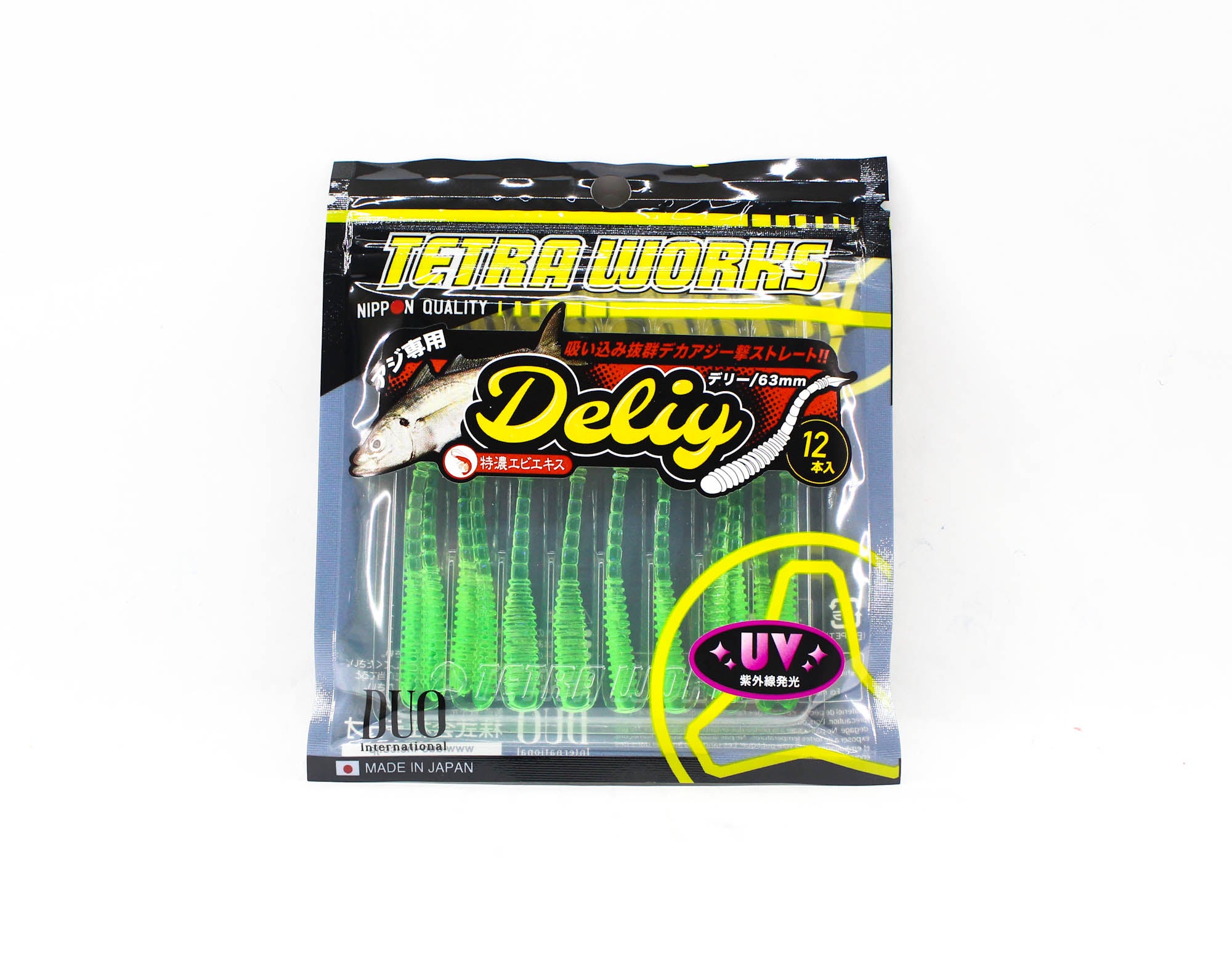 Duo Soft Lure Tetra Works Deliy 63mm 12 per pack S506 (3533)