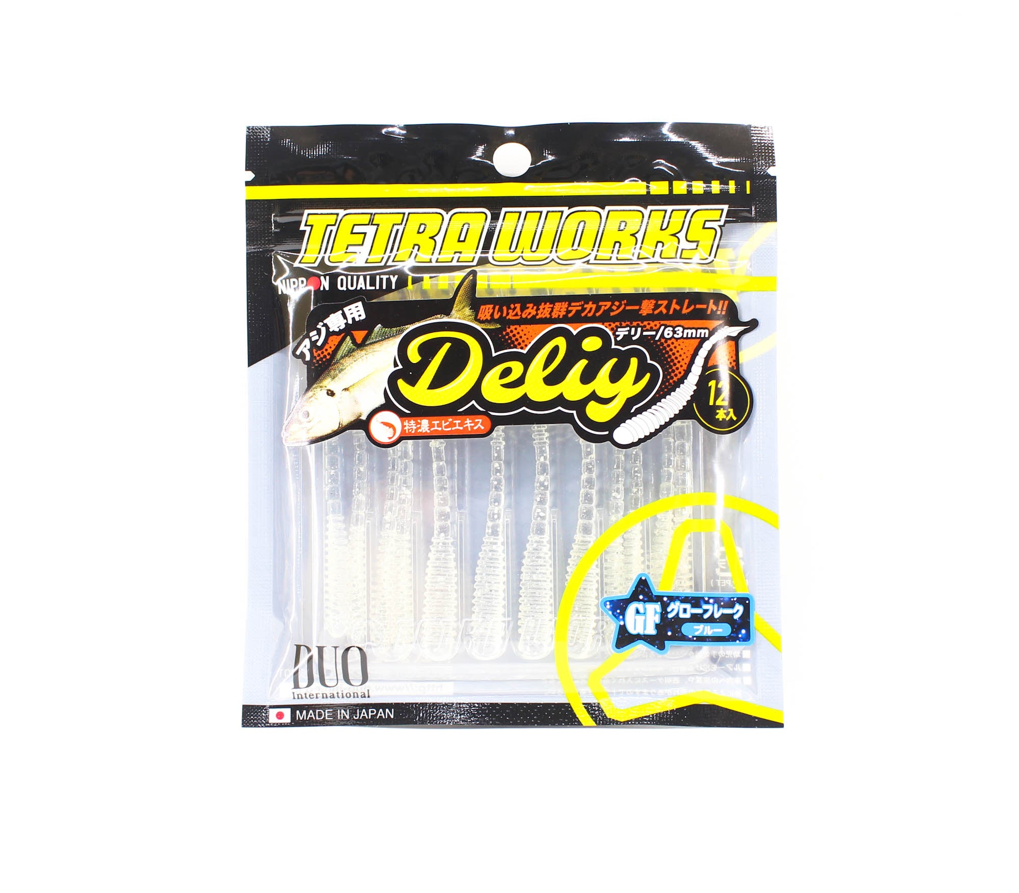 Duo Soft Lure Tetra Works Deliy 63mm 12 per pack S511 (3571)