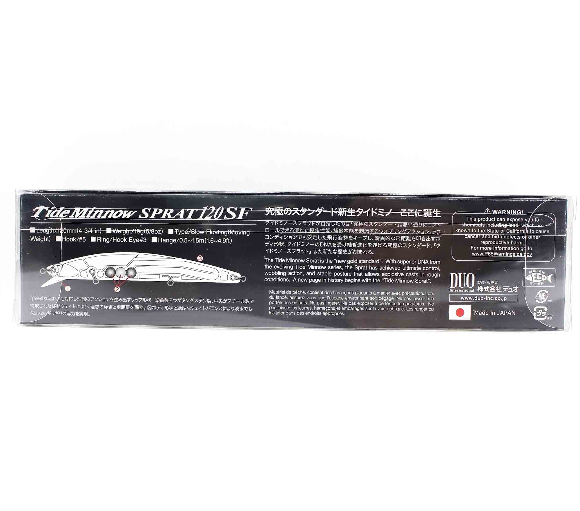 Duo Tide Minnow Sprat 120SF Floating Lure CPB0054 (3762)