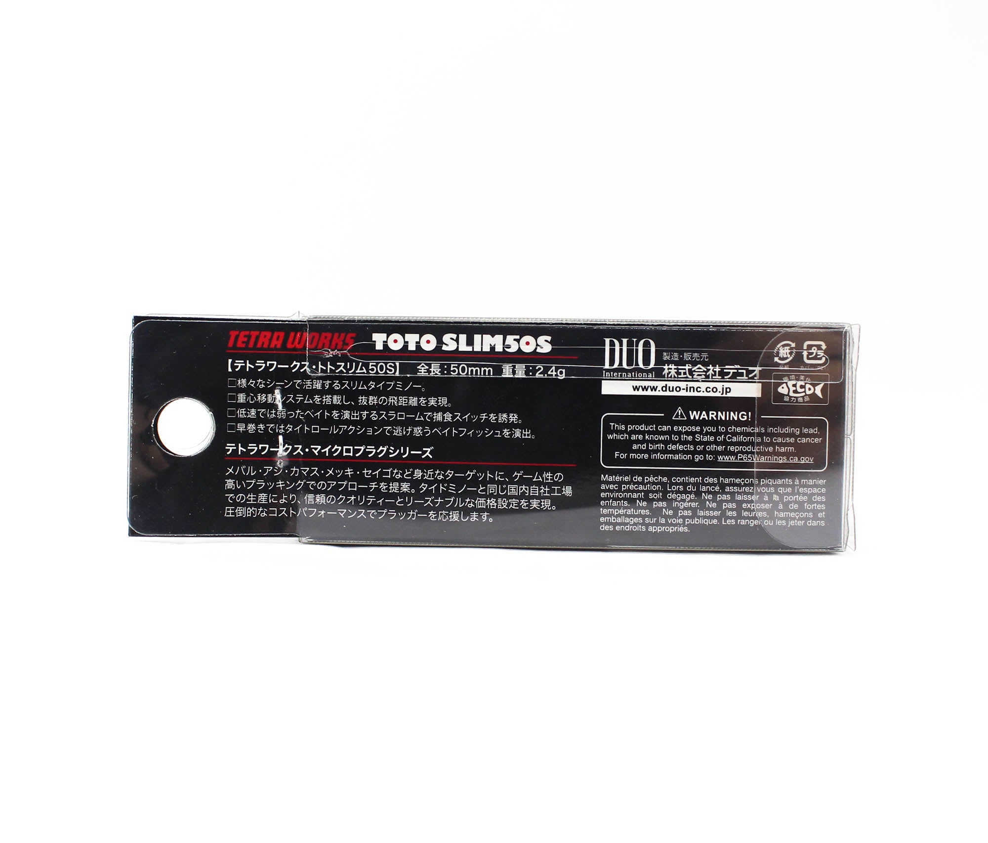 Duo Tetra Works Toto Slim 50S Sinking Lure MCC0522 (4547)