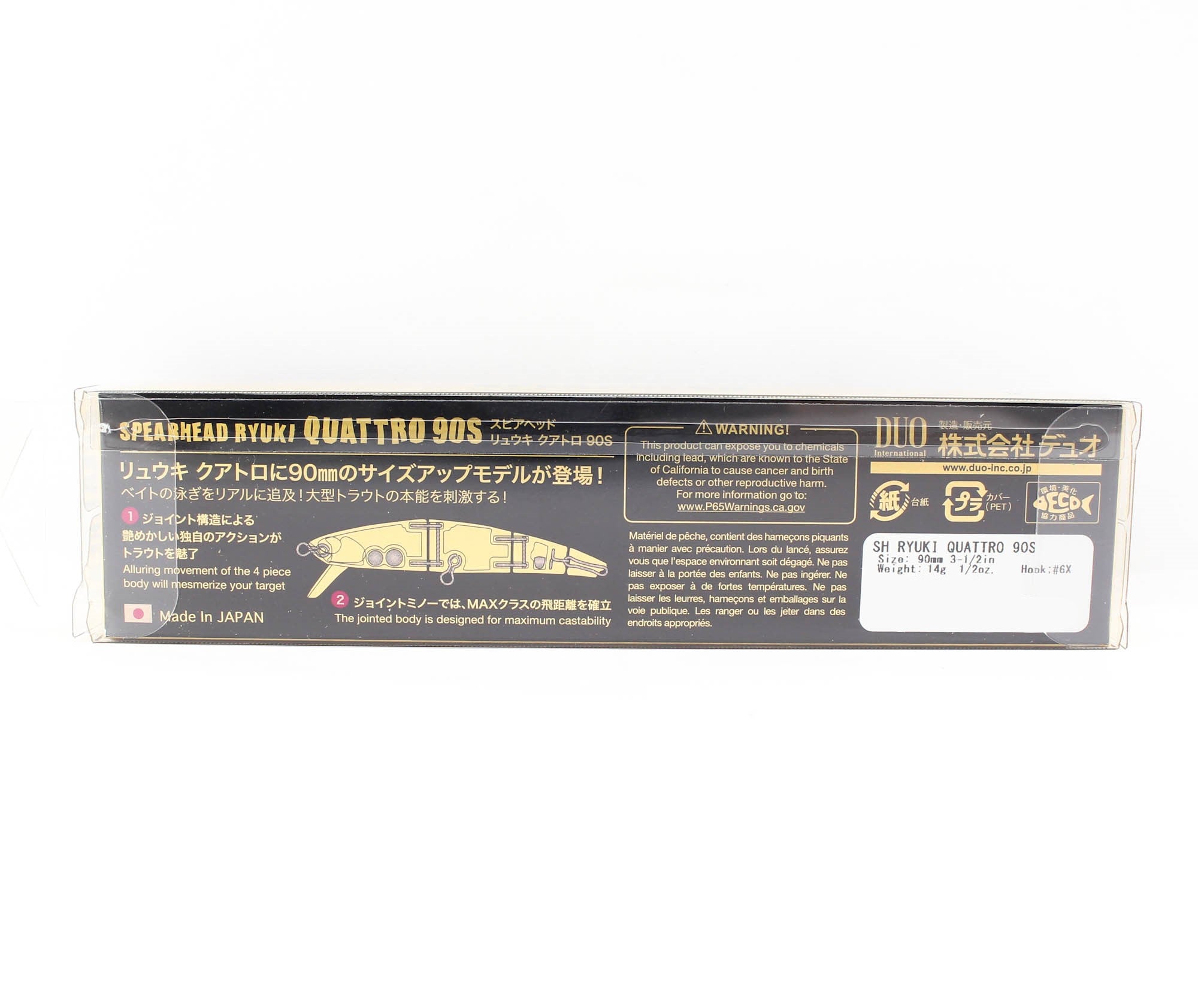 Sale Duo Spearhead Ryuki 90S Quattro Sinking Lure ACC3059 (8163)