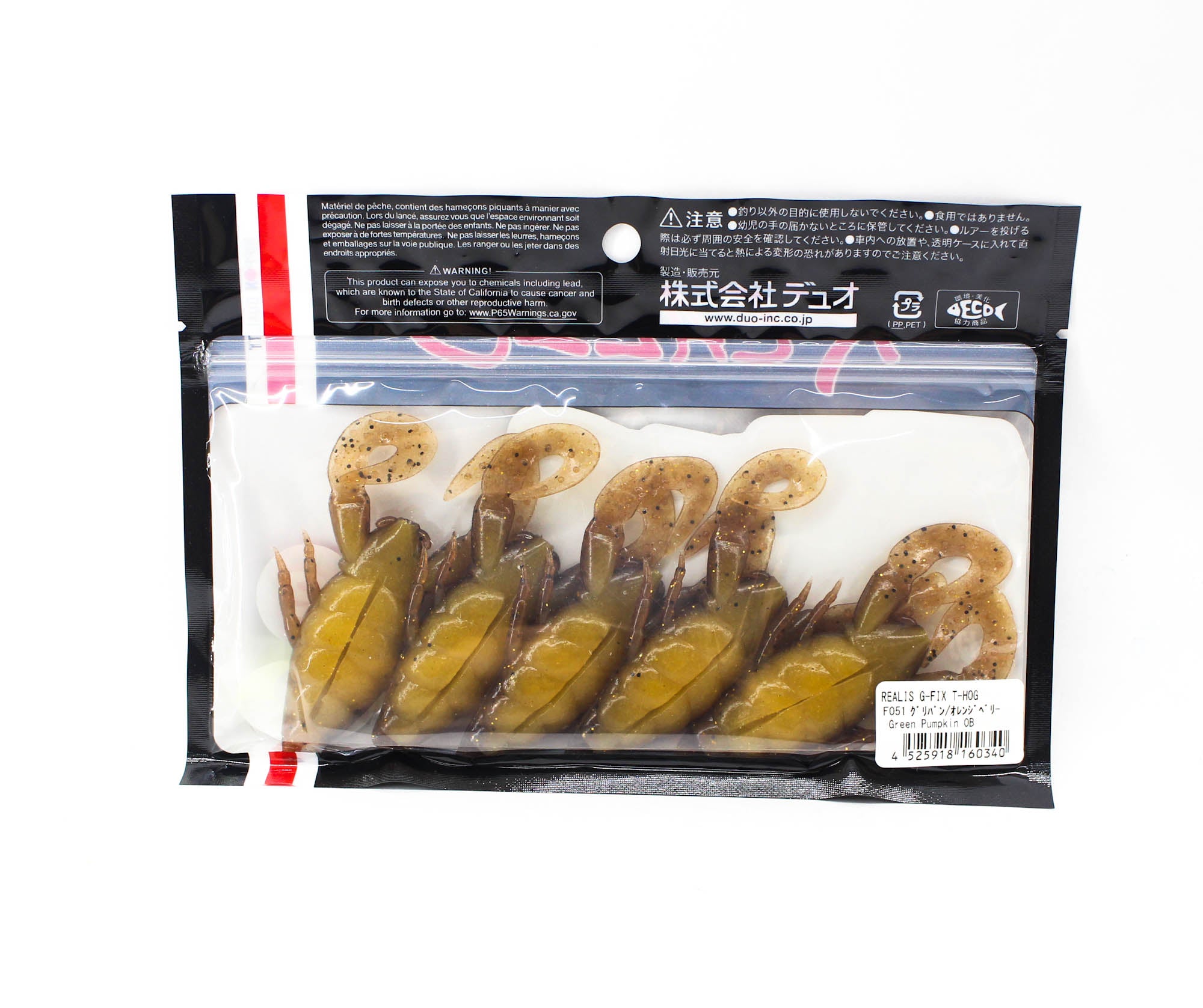 Duo Soft Lure G Fix T-Hog 3.5 Inch F051 (0340)