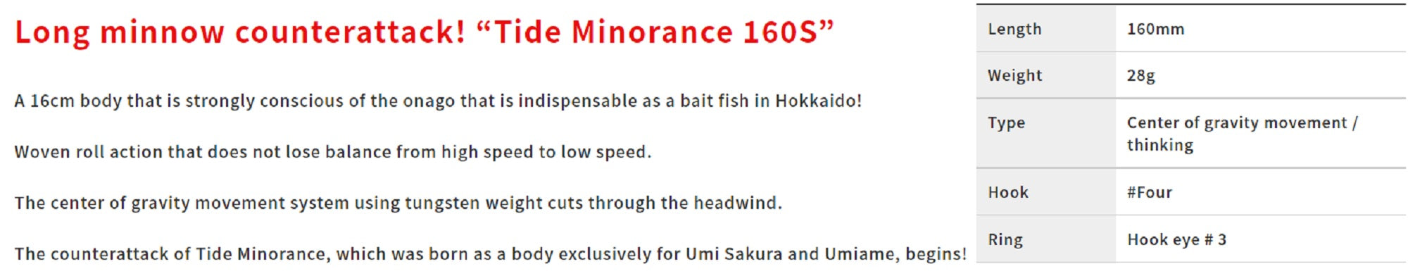 Duo Tide Minnow Lance 160S Sinking Lure ASA0626 (0562)