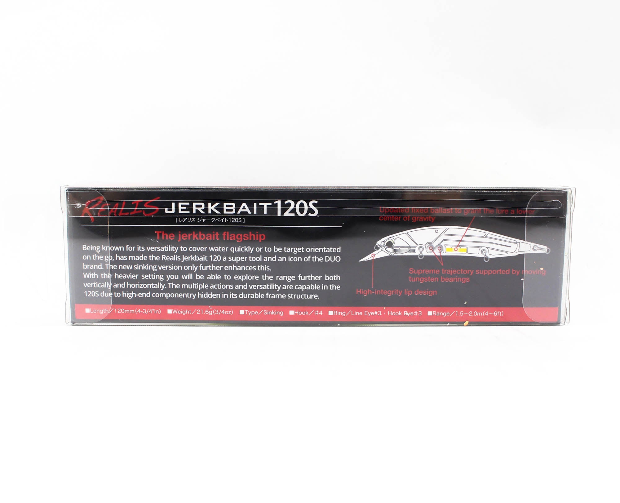 Duo Realis Jerkbait 120S SW Sinking Lure AHA0011 (3136)